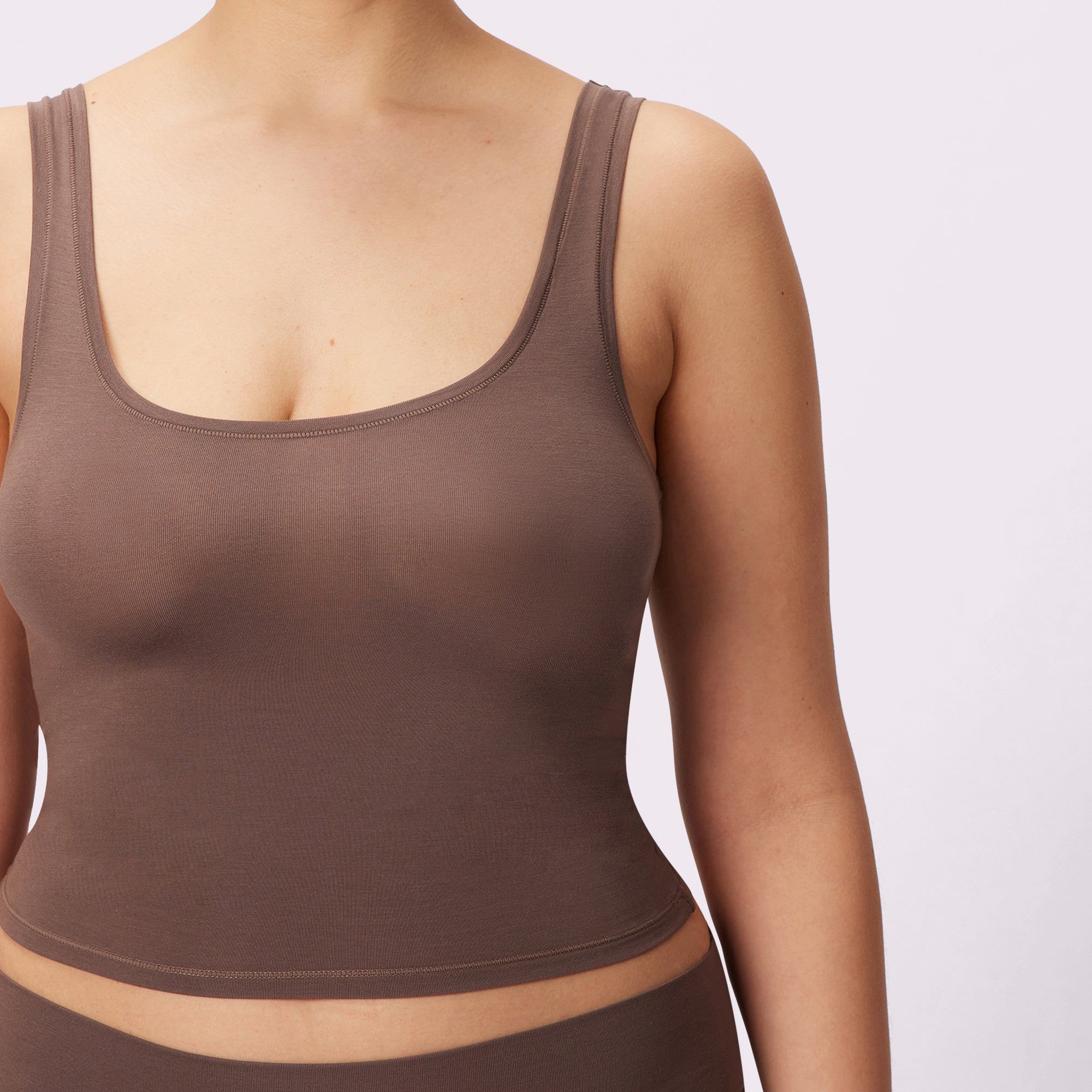 3XL Vintage Essential Scoop Tank | New:Cotton | Archive (Truffle) sold by Parade product image thumbnail 3