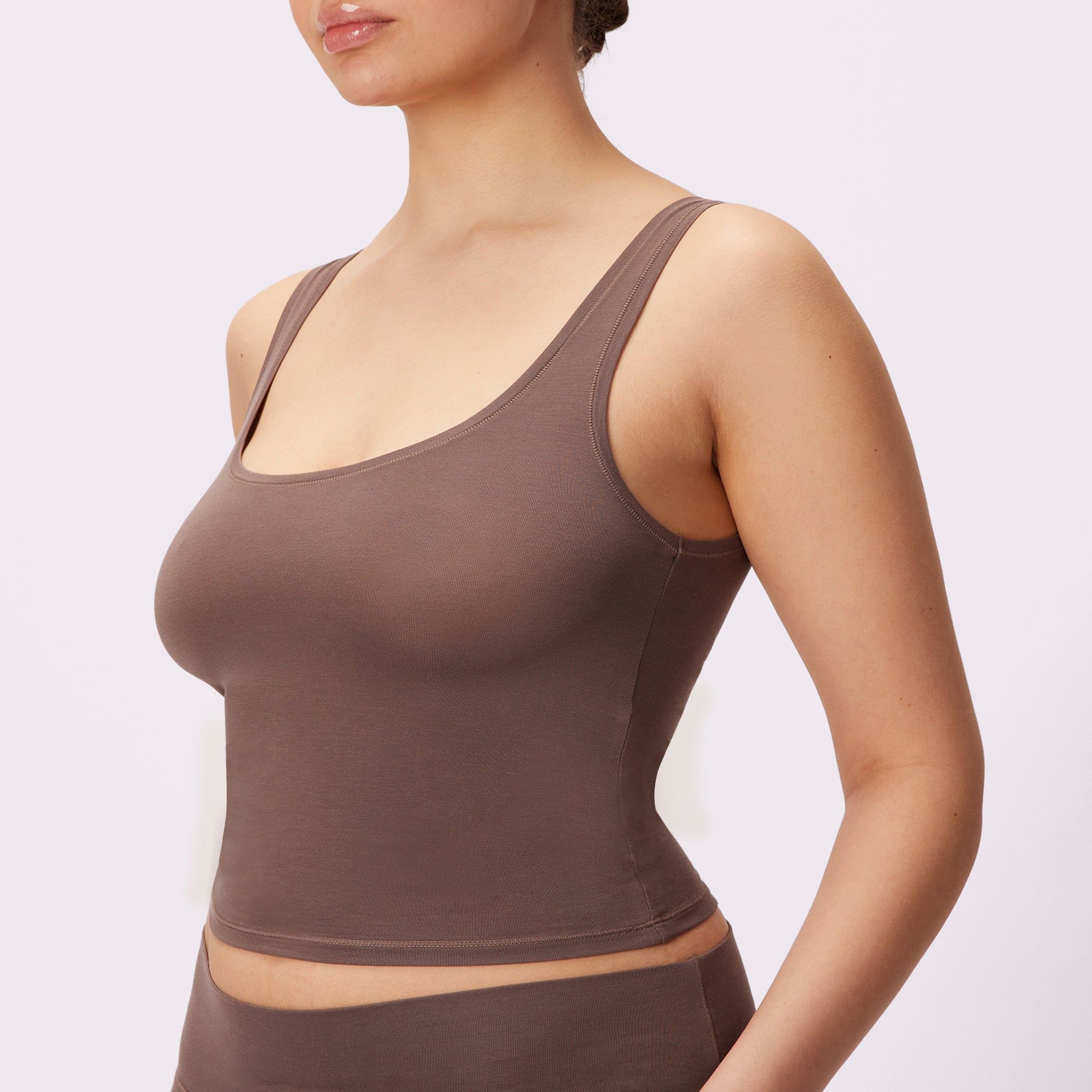 3XL Vintage Essential Scoop Tank | New:Cotton | Archive (Truffle) sold by Parade product image thumbnail 4