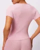 Comfort Rib Short Sleeve | Lush Rib | Archive (Cupid) sold by Parade