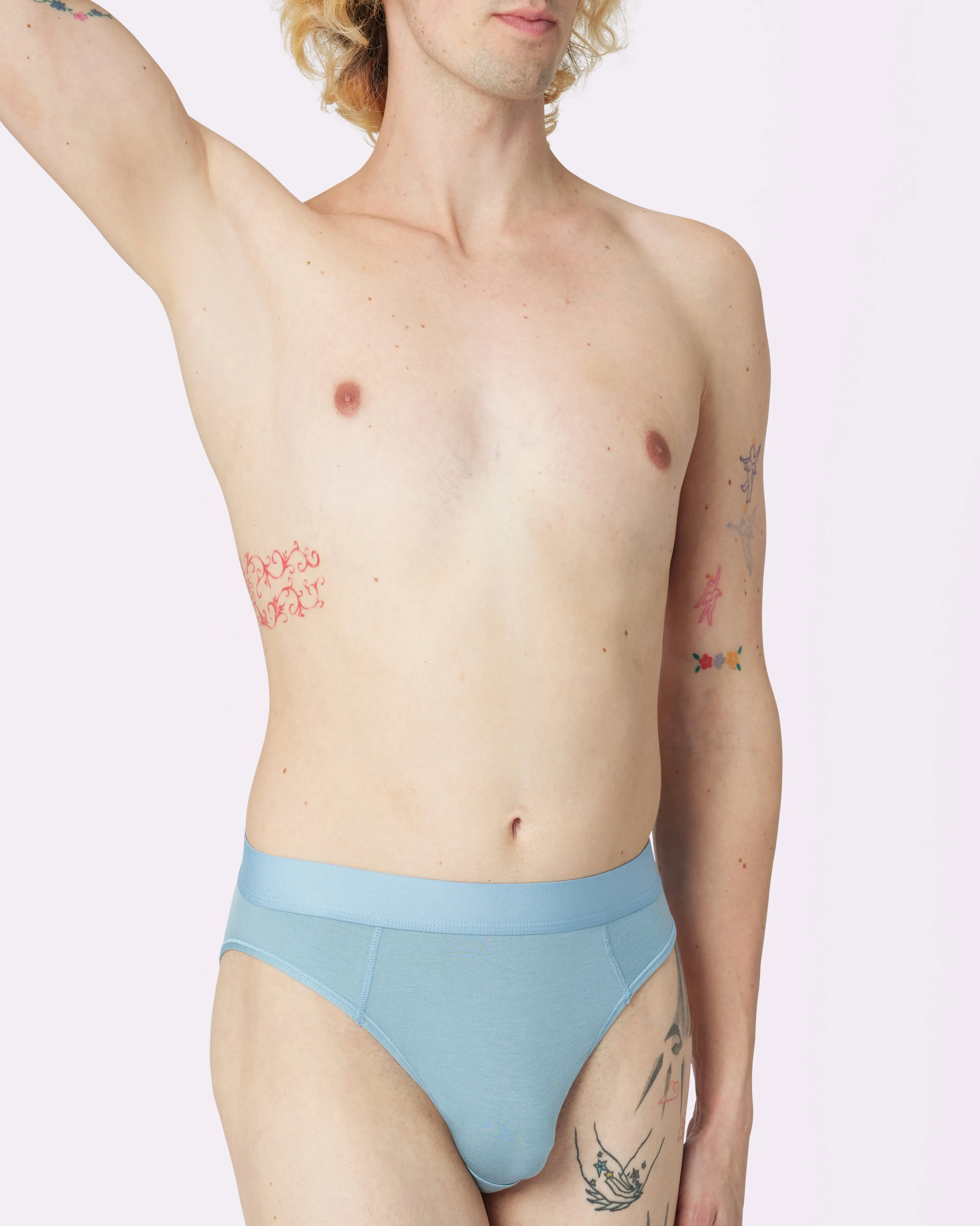 Free Comfort High Rise Brief | New:Cotton | Archive (Bubble Bath) sold by Parade product image thumbnail 3