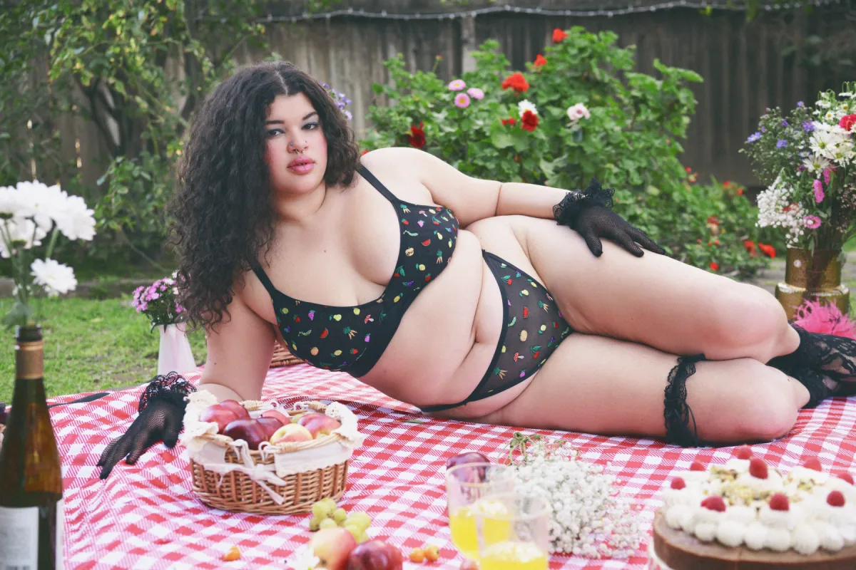 String Cheeky | Silky Mesh | Archive (Vegetable Patch) sold by Parade