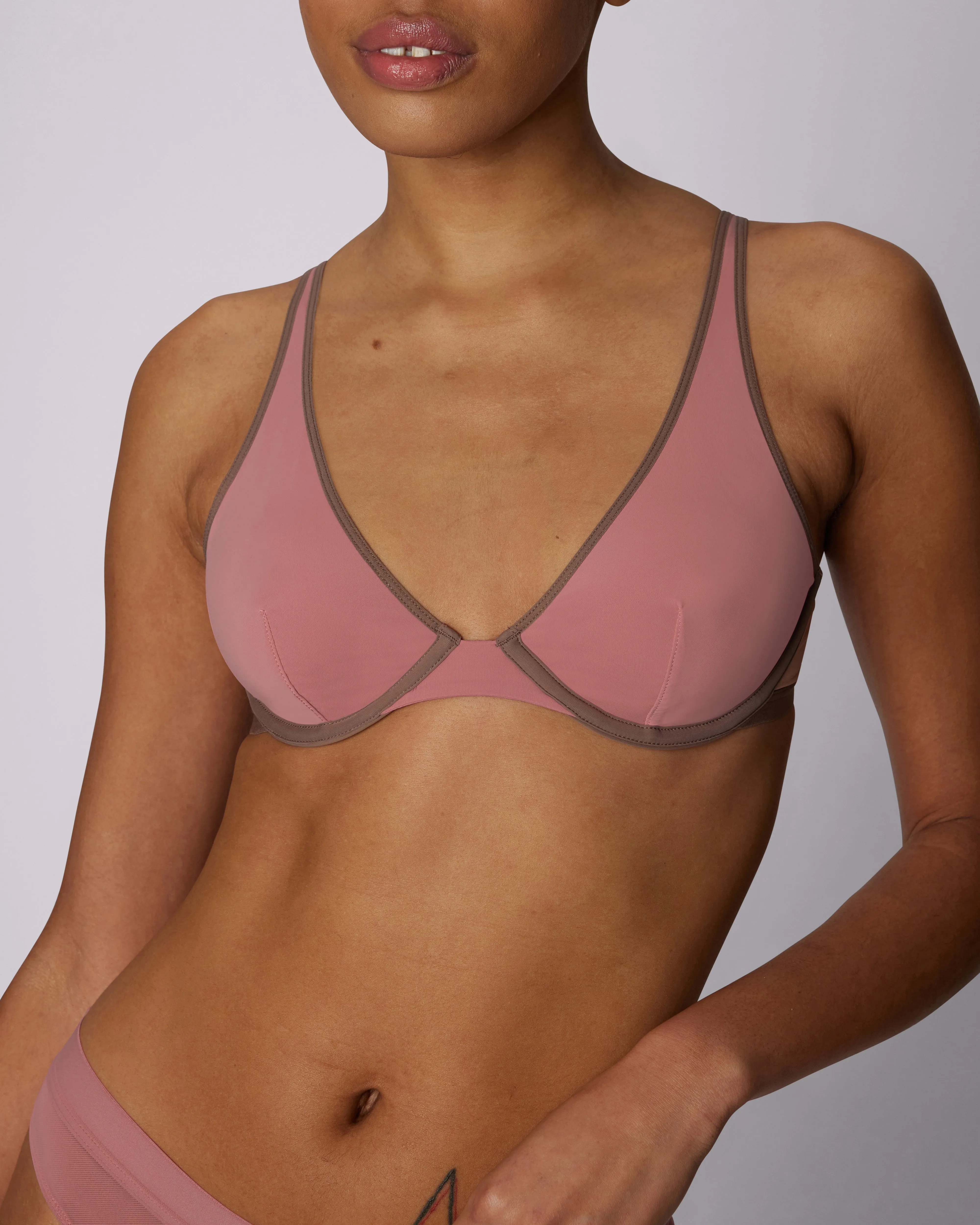 Dream Plunge Bra | Ultra-Soft Re:Play | Archive (Wafer) sold by Parade product image thumbnail 2
