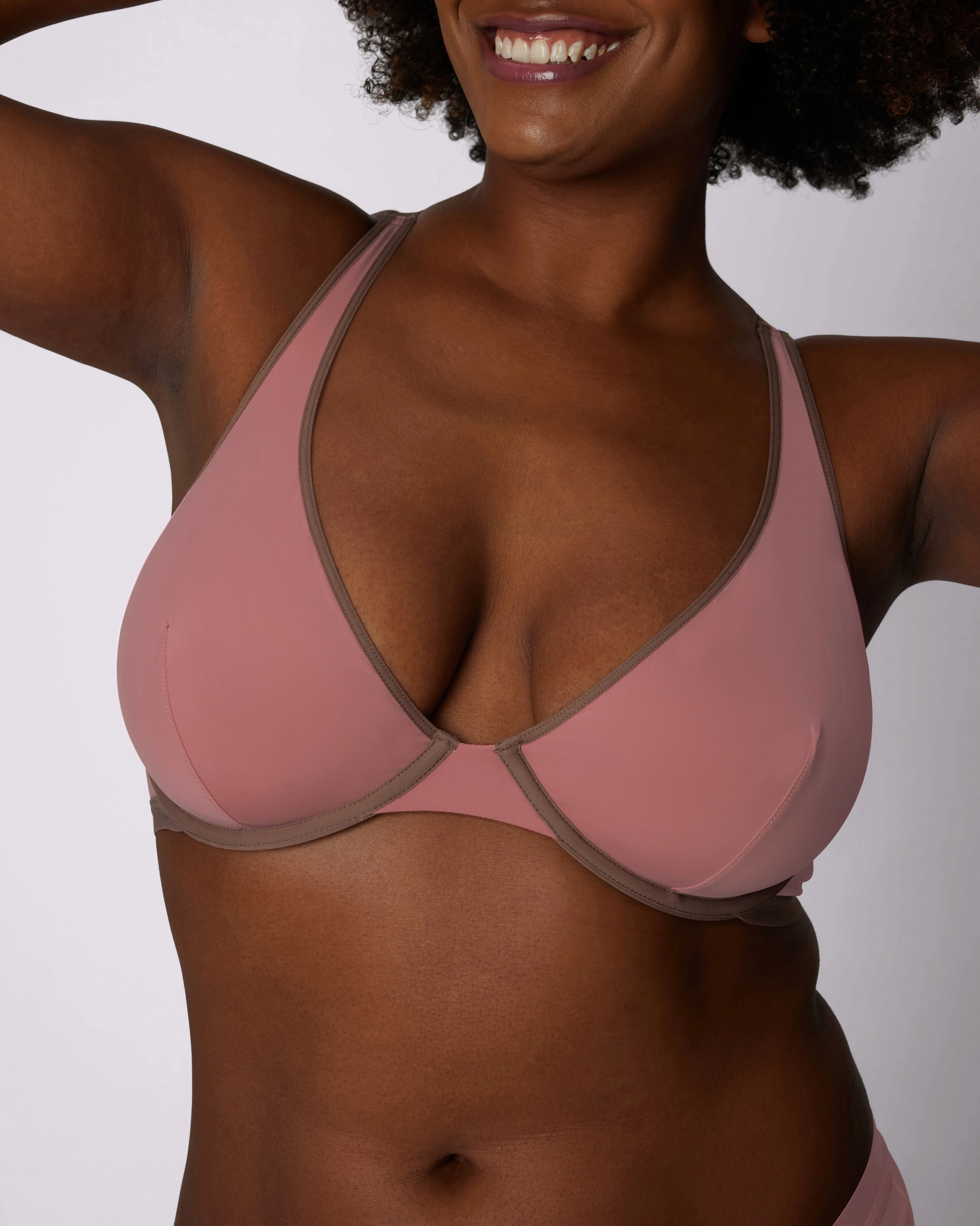 Dream Plunge Bra | Ultra-Soft Re:Play | Archive (Wafer) sold by Parade product image thumbnail 4