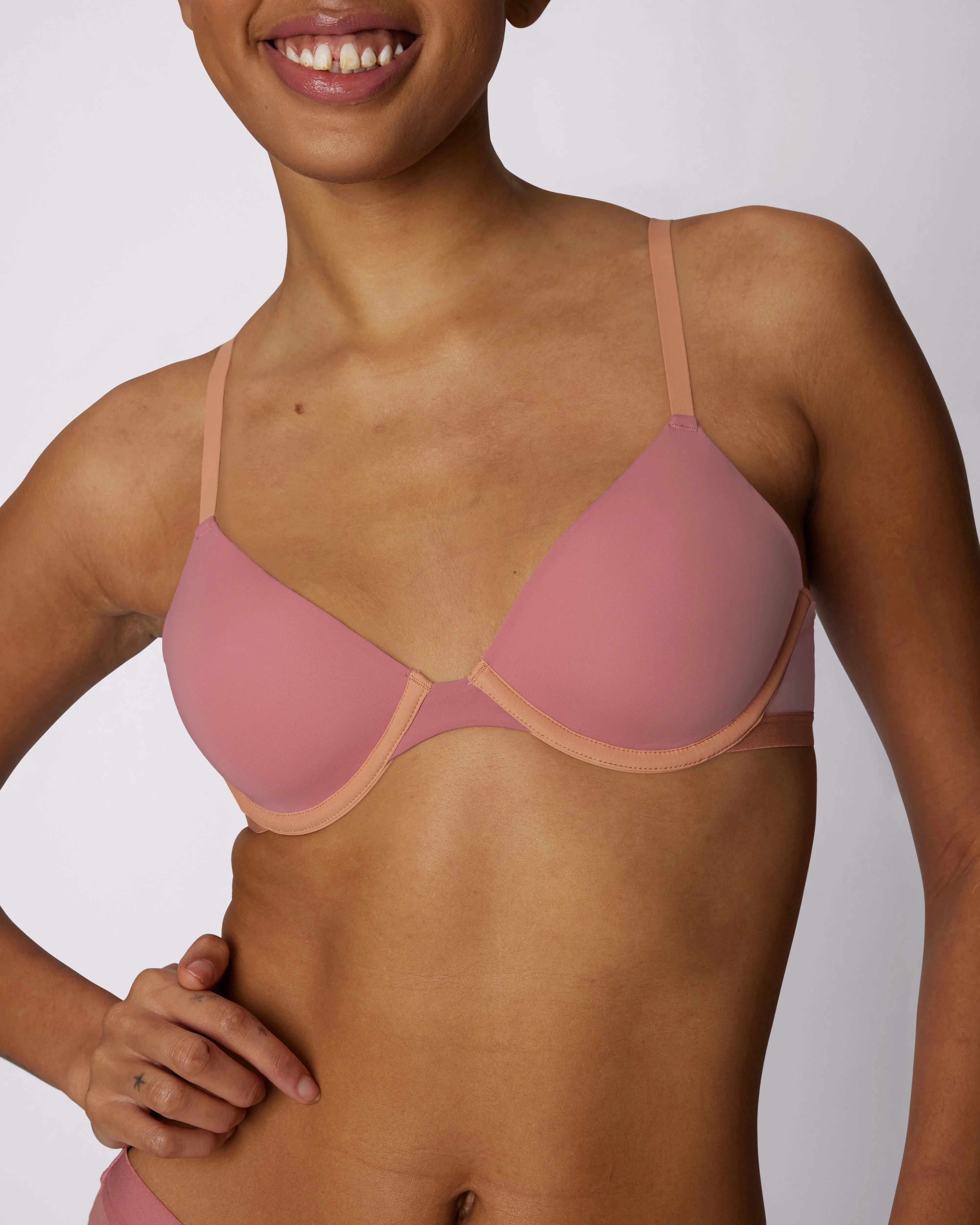 Dream Lined T-Shirt Bra | Ultra-Soft Re:Play | Archive (Sorbet) sold by Parade product image thumbnail 4