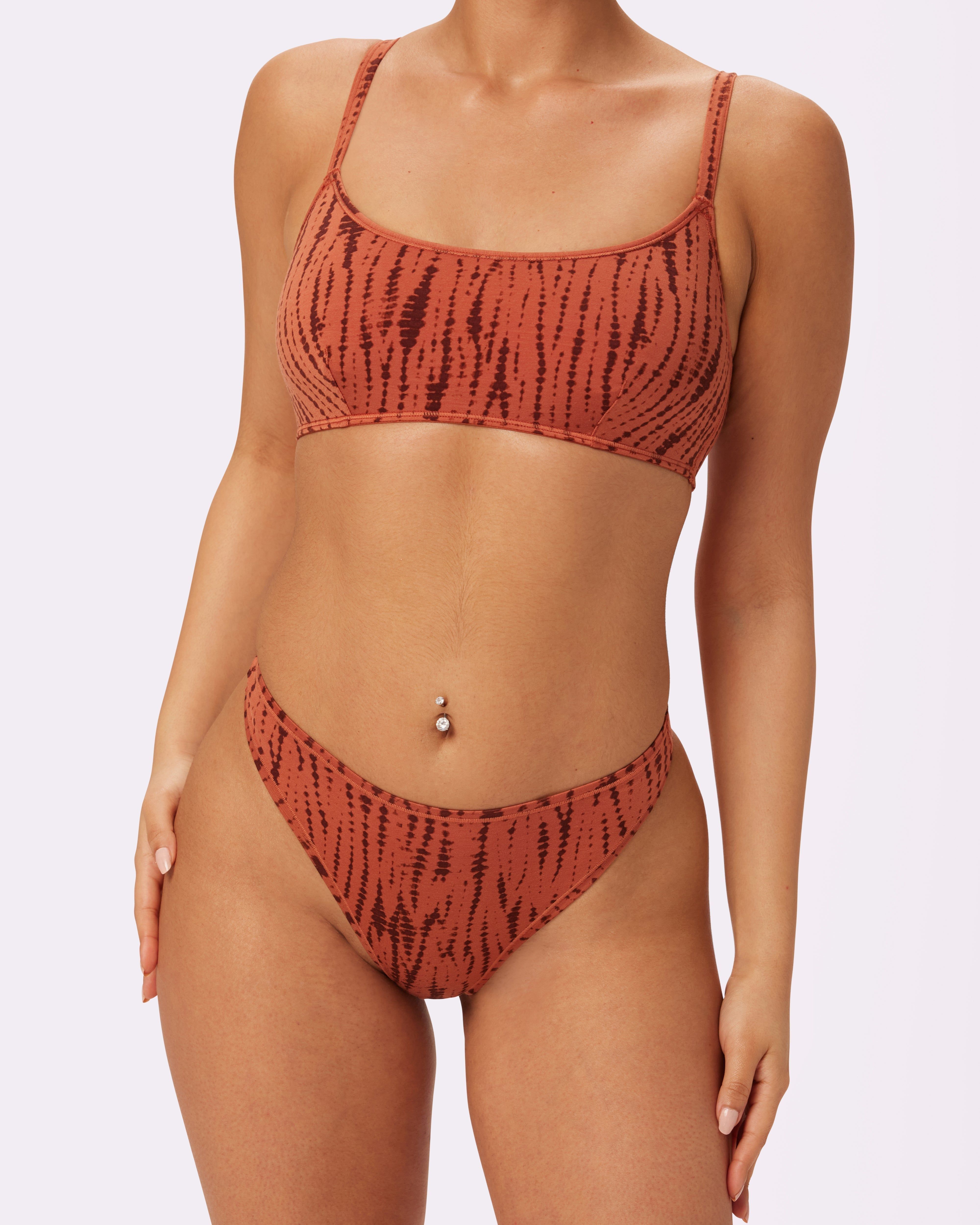 3XL Ultra-Flattering High Rise Thong | New:Cotton | Archive (Rocky Road) sold by Parade