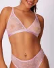Plunge Bralette | Silky Lace | Archive (Purple Haze Lace) sold by Parade