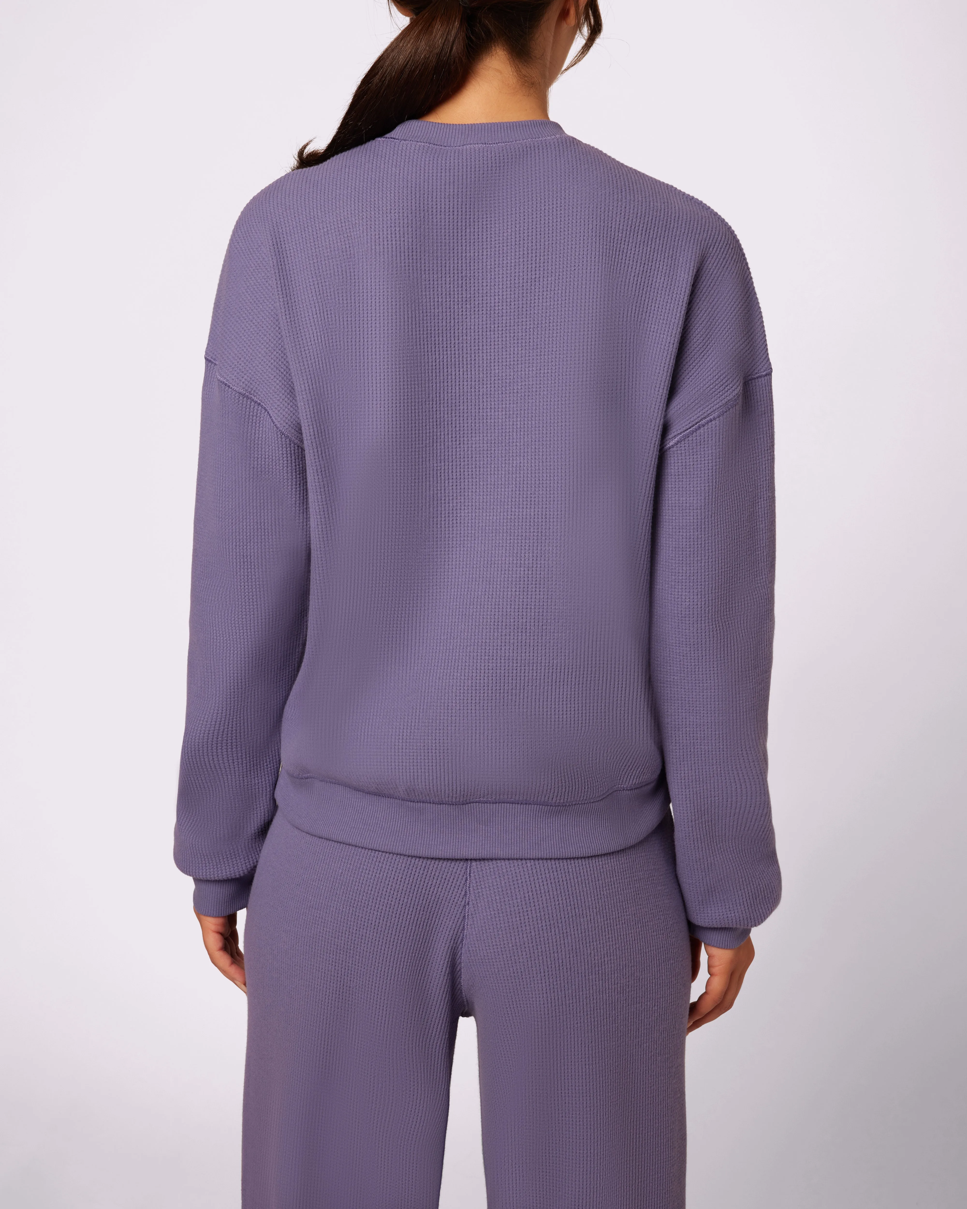 Cozy Crewneck | Cozy Waffle | Archive (Fog) sold by Parade product image thumbnail 3