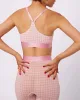 Peekaboo Scoop Bralette | New:Cotton | Archive (Bubble Gum Gingham) sold by Parade
