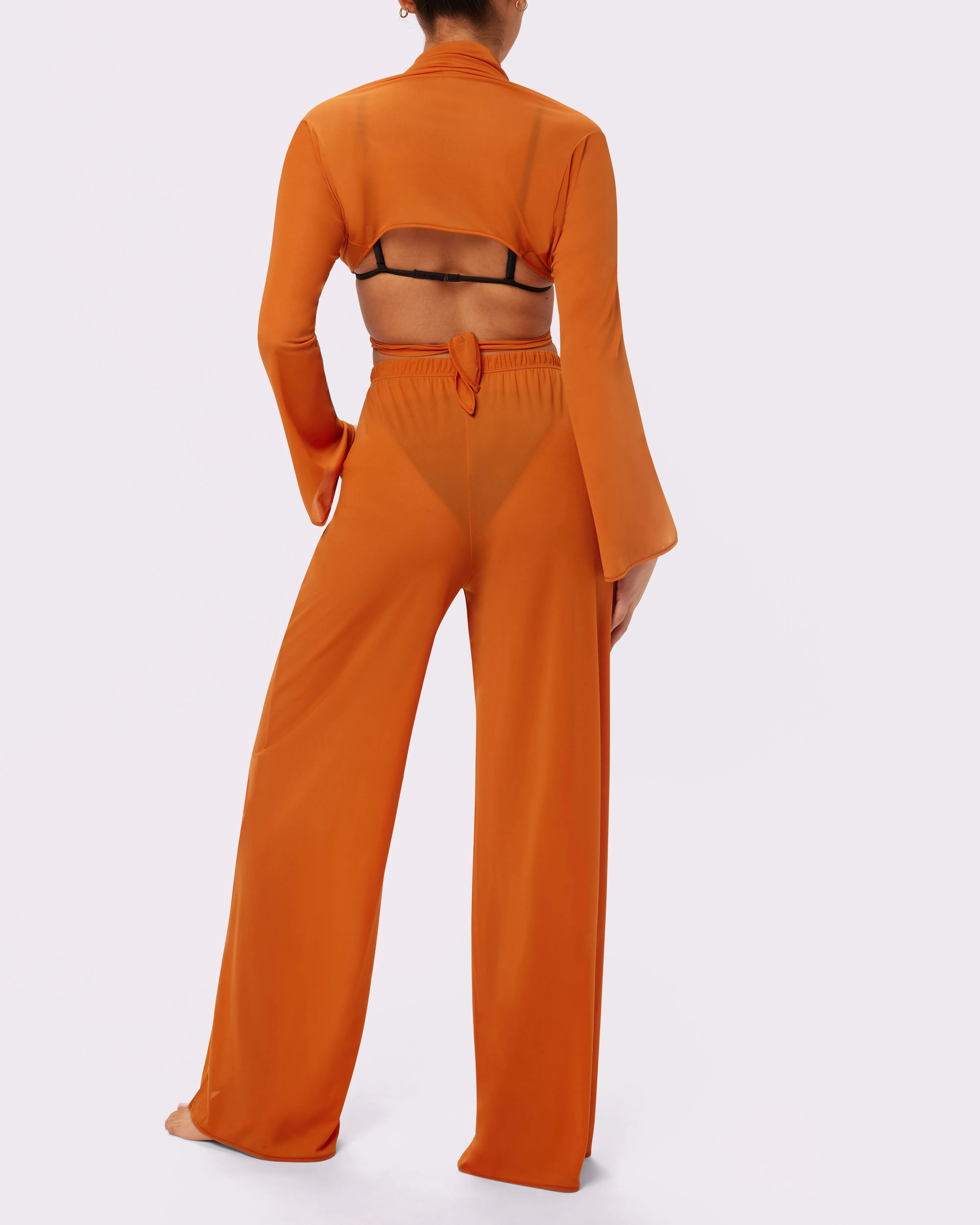 Breezy Wide Leg Pants | Silky Mesh | Archive (Golden Hour) sold by Parade product image thumbnail 2