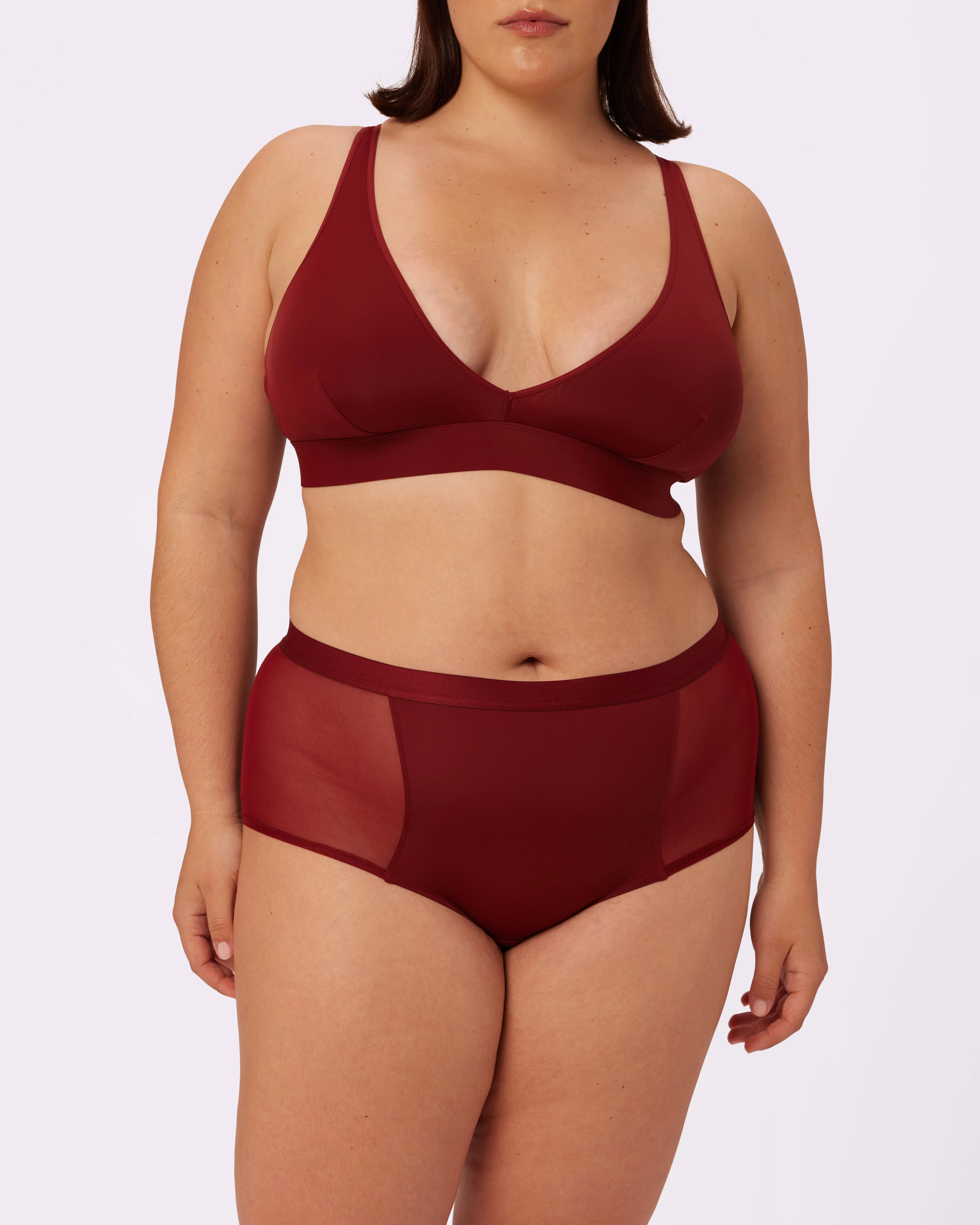 Re:Play Plunge Bralette | Ultra-Soft Re:Play (Twilight) sold by Parade product image thumbnail 4