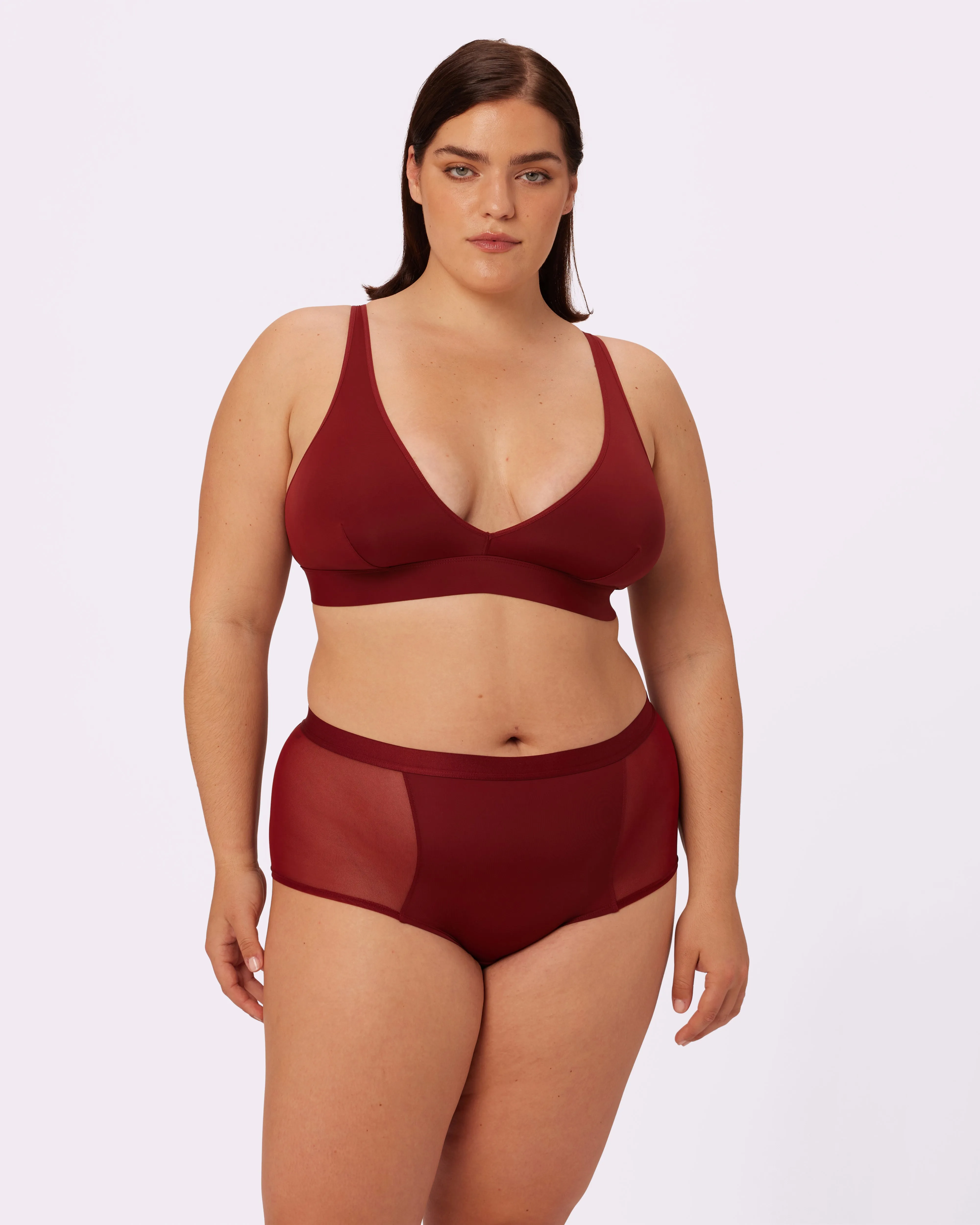 Re:Play Plunge Bralette | Ultra-Soft Re:Play (Twilight) sold by Parade