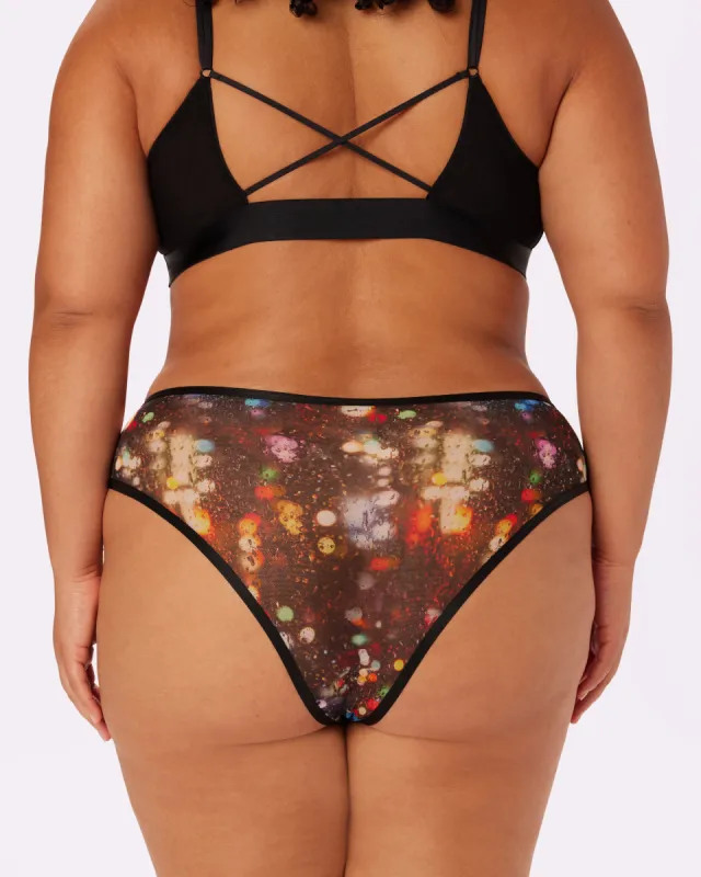 High Rise Cheeky | Silky Mesh | Archive (Cruise Control) sold by Parade