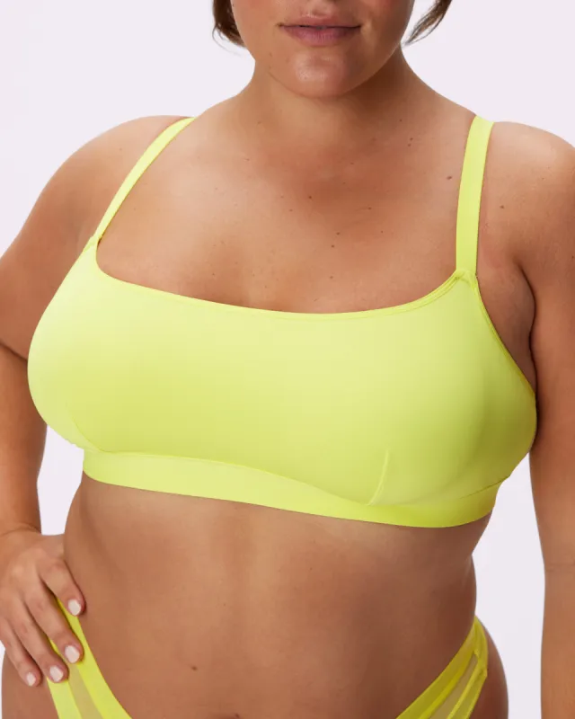 Dream Fit Scoop Bralette | Ultra-Soft Re:Play (Lemon) made by Parade