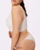 Dream T-String Cheeky | Lush Rib (Glacier) sold by Parade