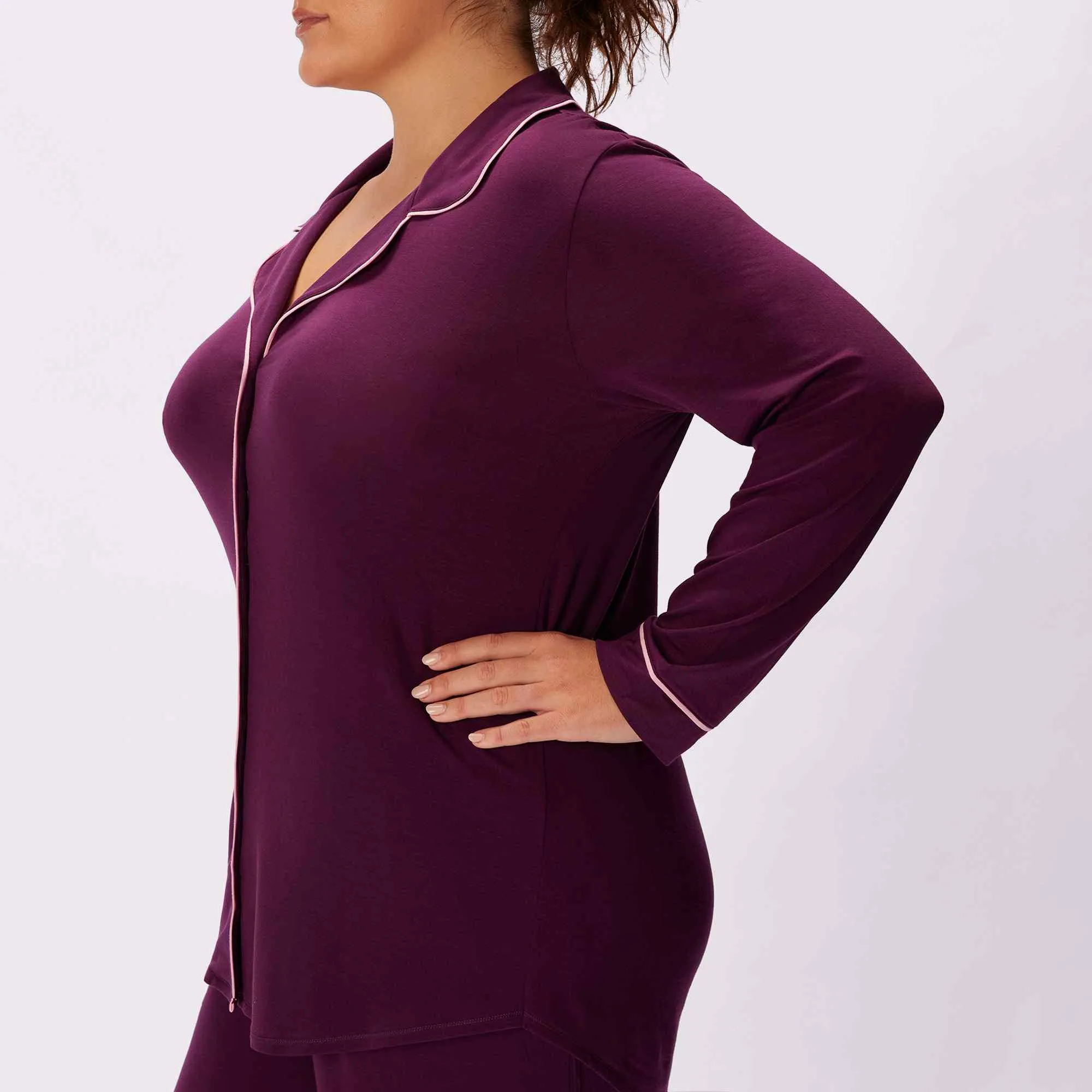 Cloud Longsleeve Button Up | SuperSoft | Archive (Violette) sold by Parade product image thumbnail 2