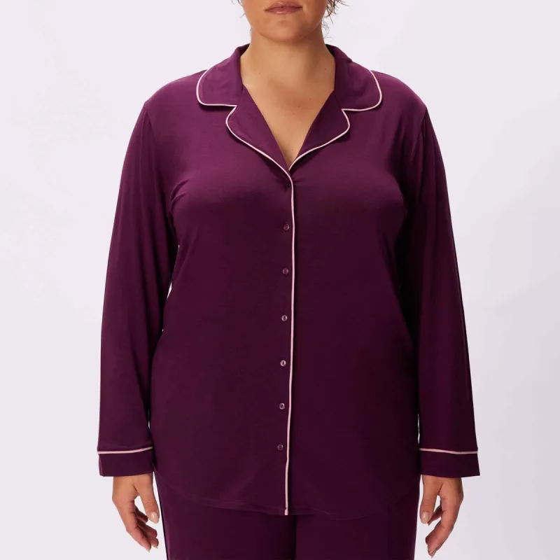 Cloud Longsleeve Button Up | SuperSoft | Archive (Violette) sold by Parade