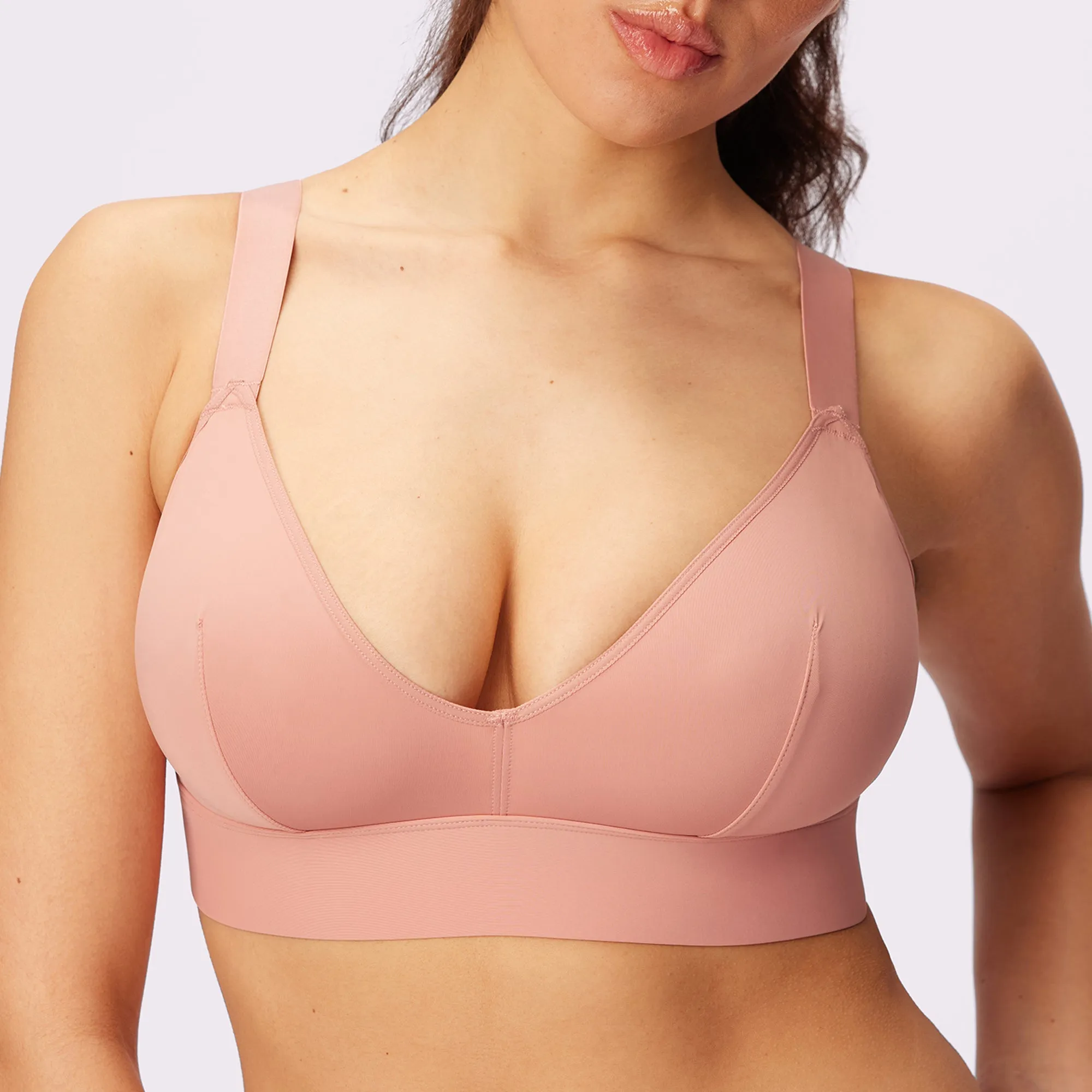 Re:Play Triangle Bralette | Ultra-Soft Re:Play | Archive (Hot Honey) sold by Parade
