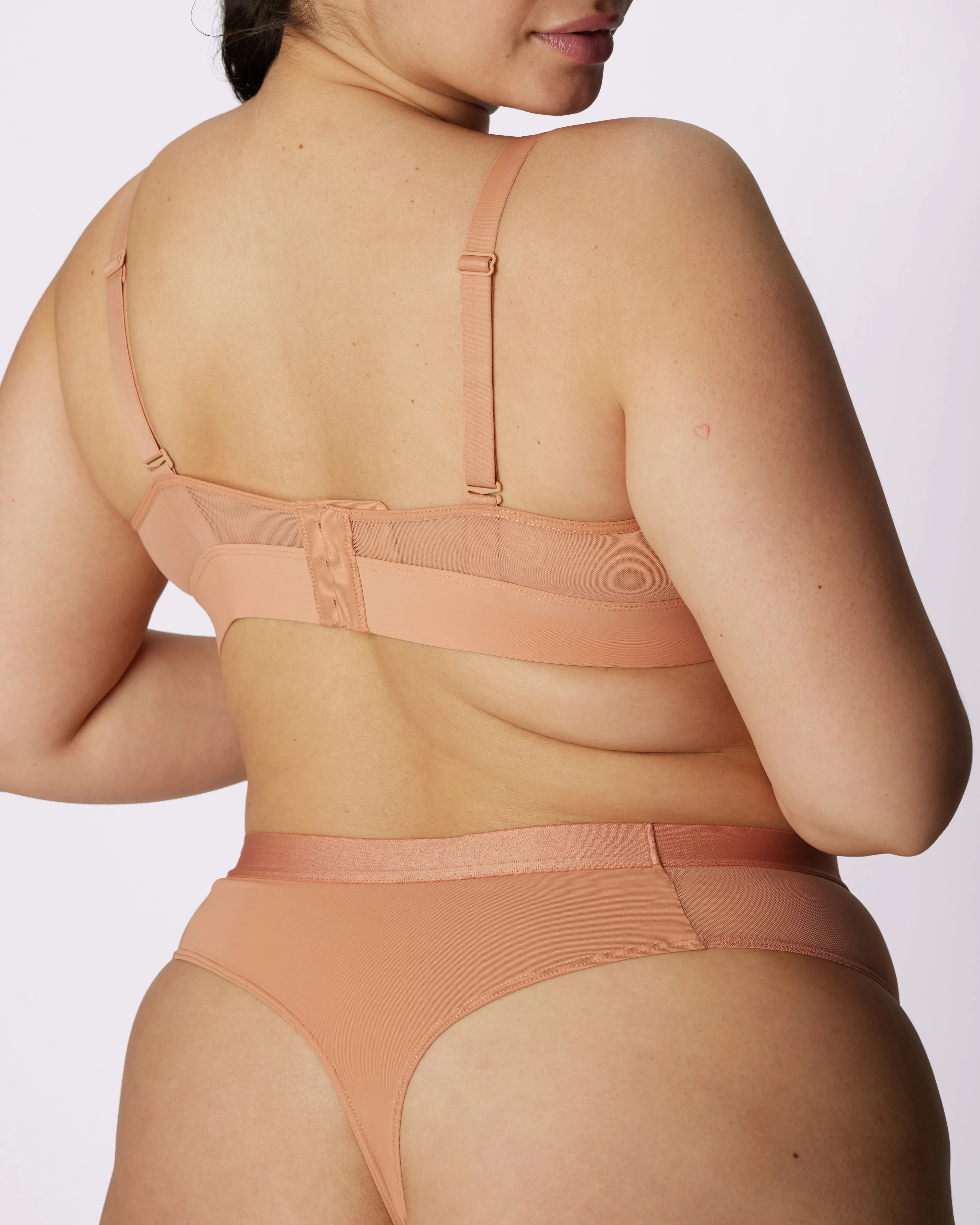 Re:Play High Waisted Thong | Ultra-Soft Re:Play (Ballet) sold by Parade product image thumbnail 4