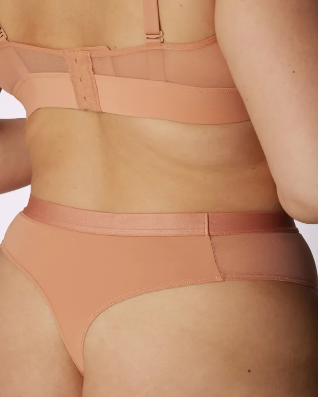 Re:Play High Waisted Thong | Ultra-Soft Re:Play (Ballet) sold by Parade