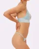 Satin Shine Thong | Glow Satin | Archive (Ethereal) sold by Parade