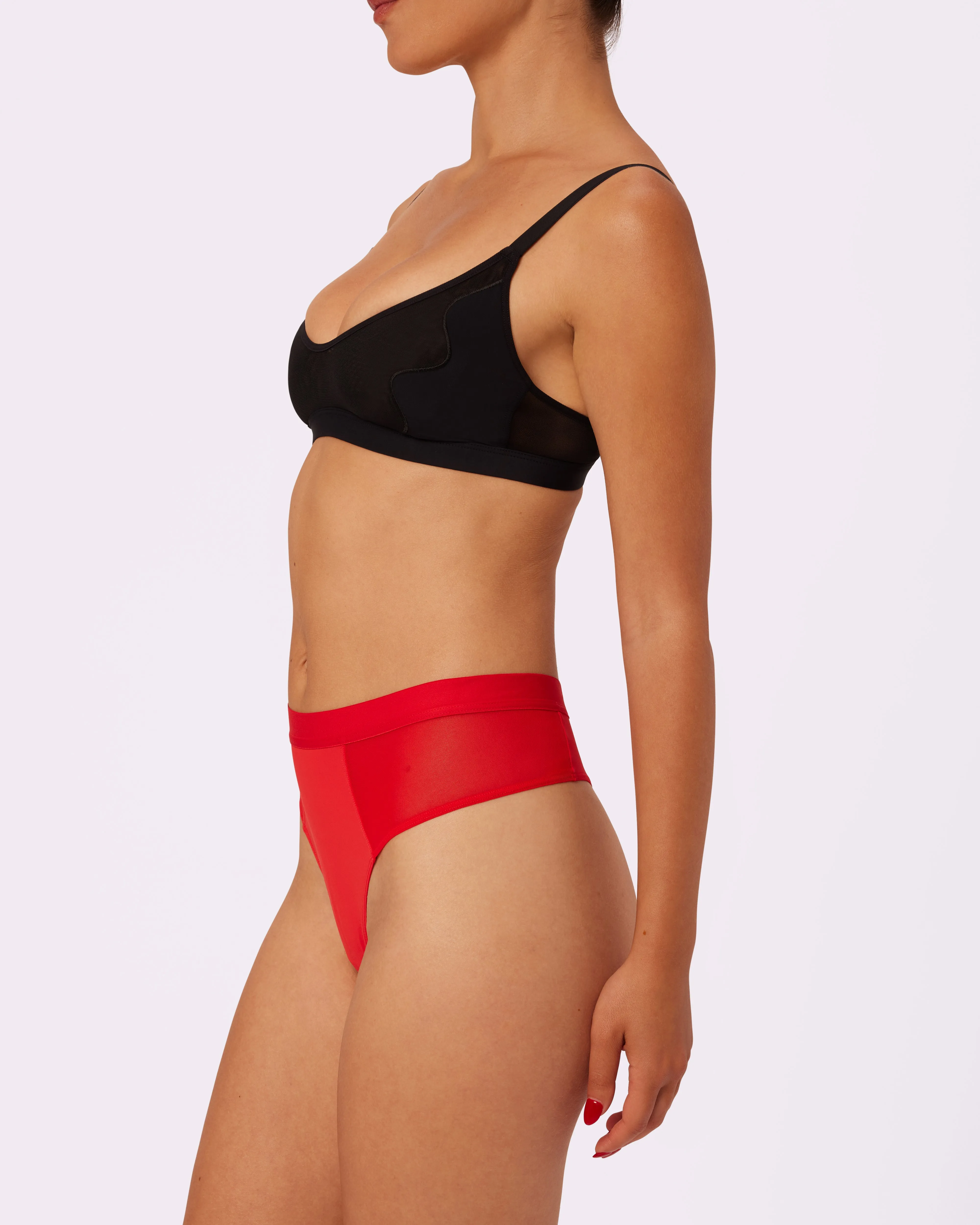 Dream High Rise Thong | Ultra-Soft Re:Play (Balloon) sold by Parade product image thumbnail 3