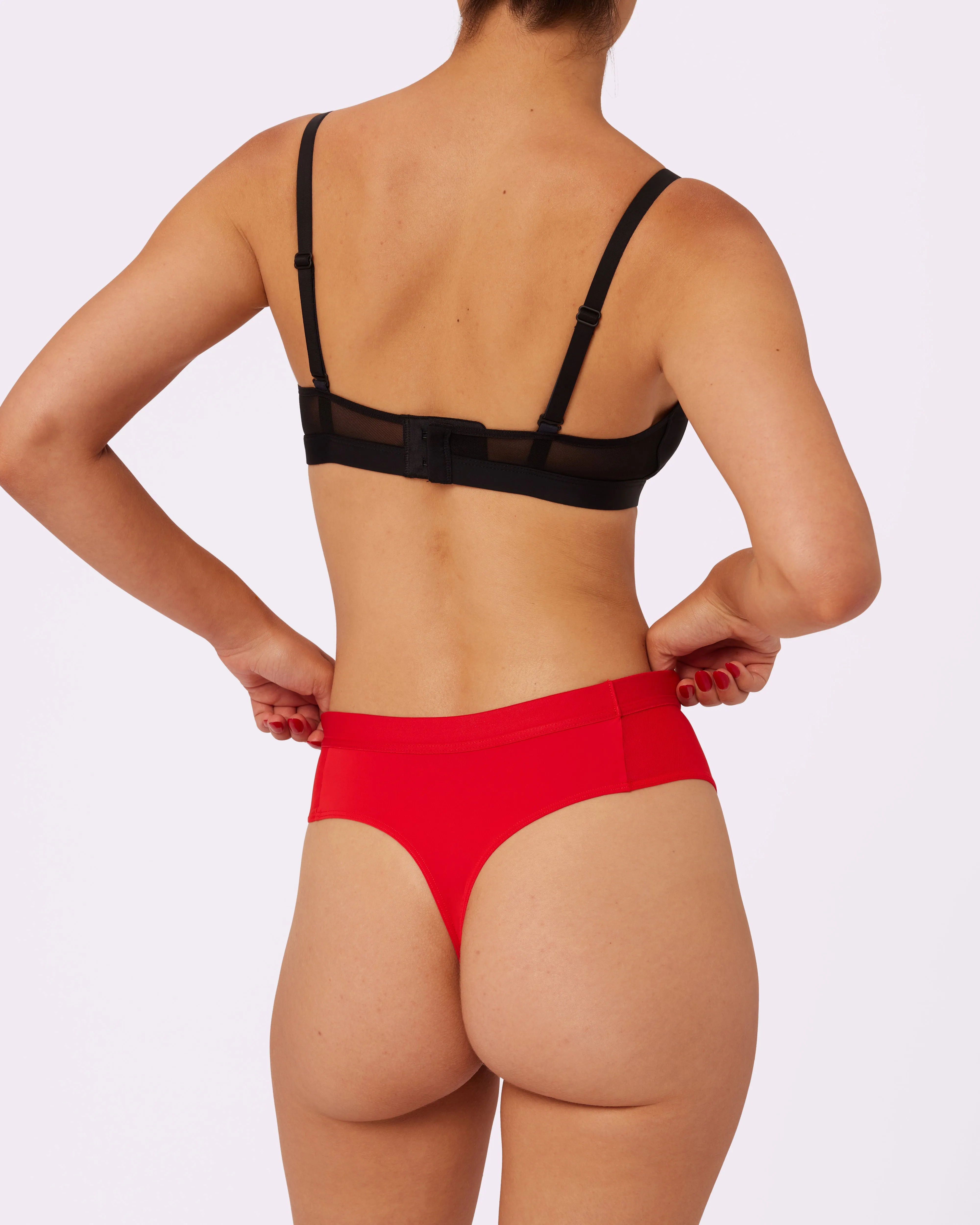 Dream High Rise Thong | Ultra-Soft Re:Play (Balloon) sold by Parade