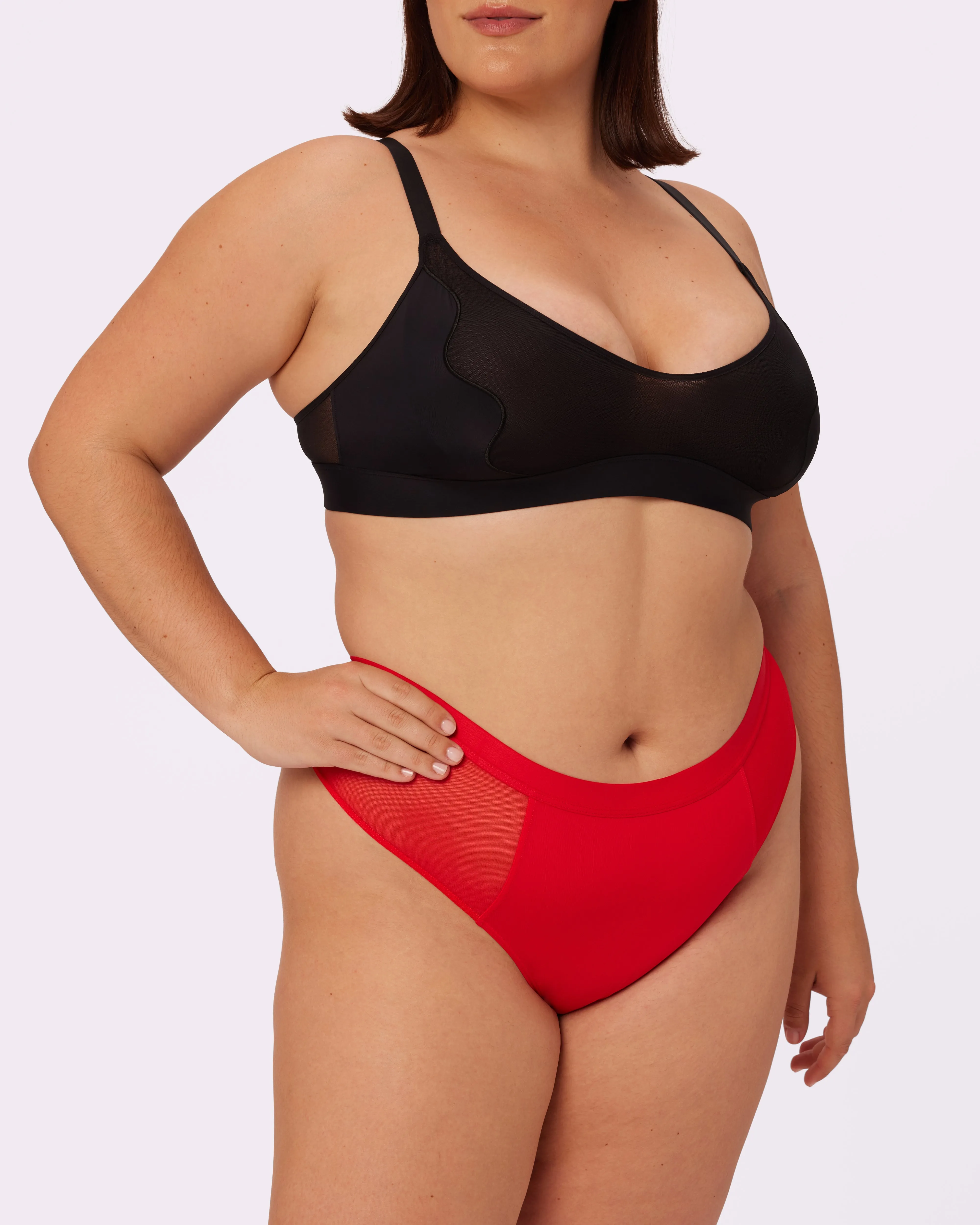 Dream High Rise Thong | Ultra-Soft Re:Play (Balloon) sold by Parade product image thumbnail 5