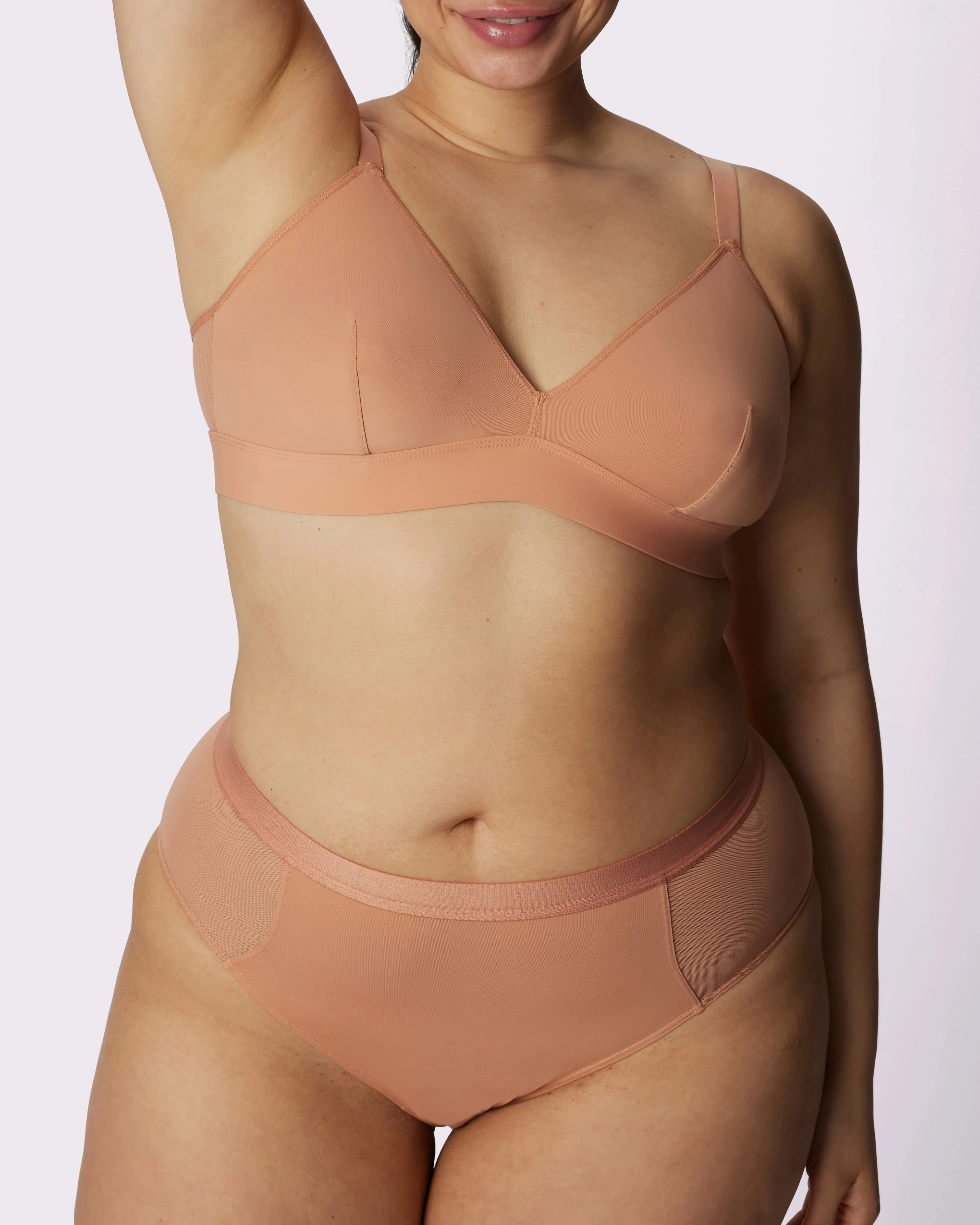 Dream Fit High Rise Brief | Ultra-Soft Re:Play (Ballet) sold by Parade product image thumbnail 4