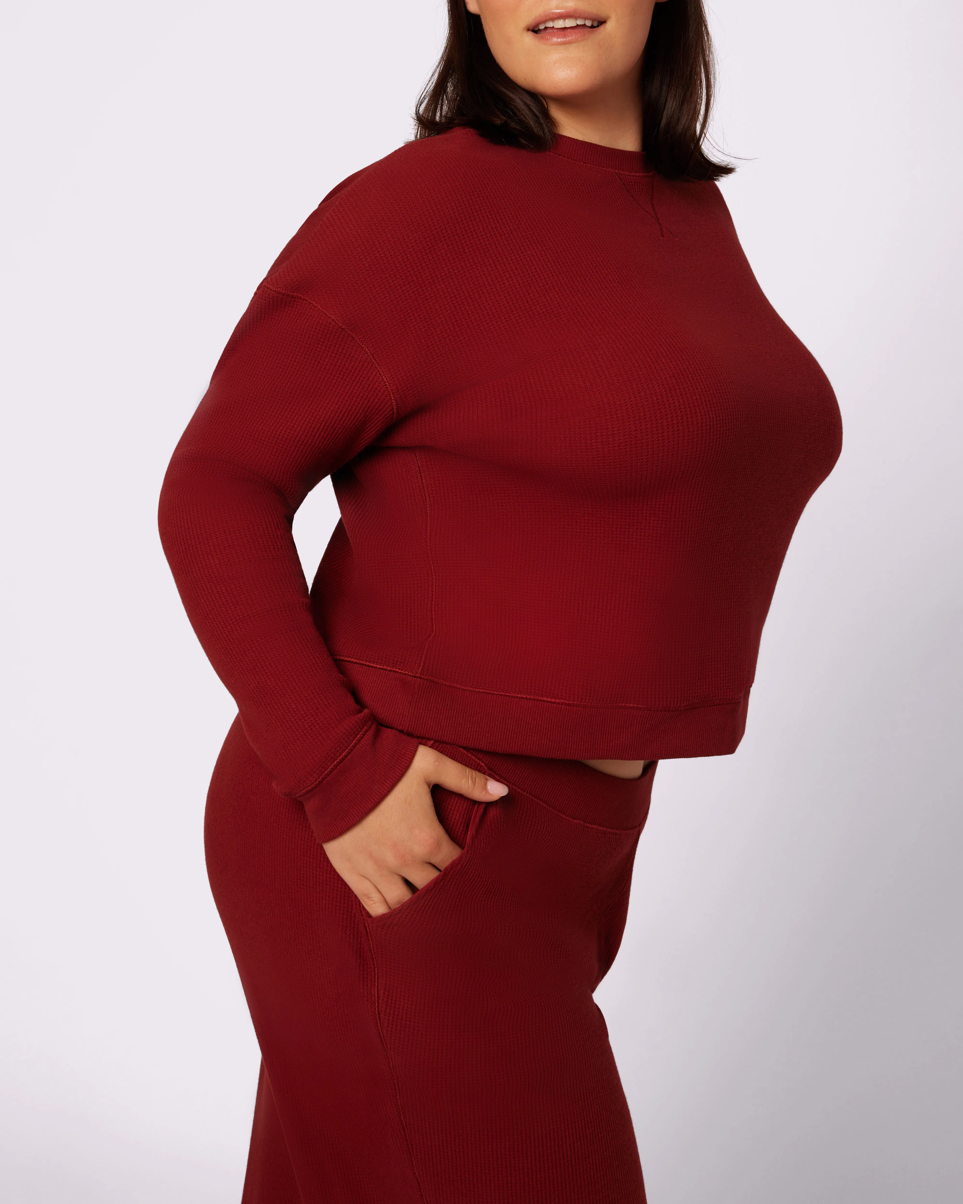 Cozy Crewneck | Cozy Waffle | Archive (Twilight) sold by Parade product image thumbnail 2