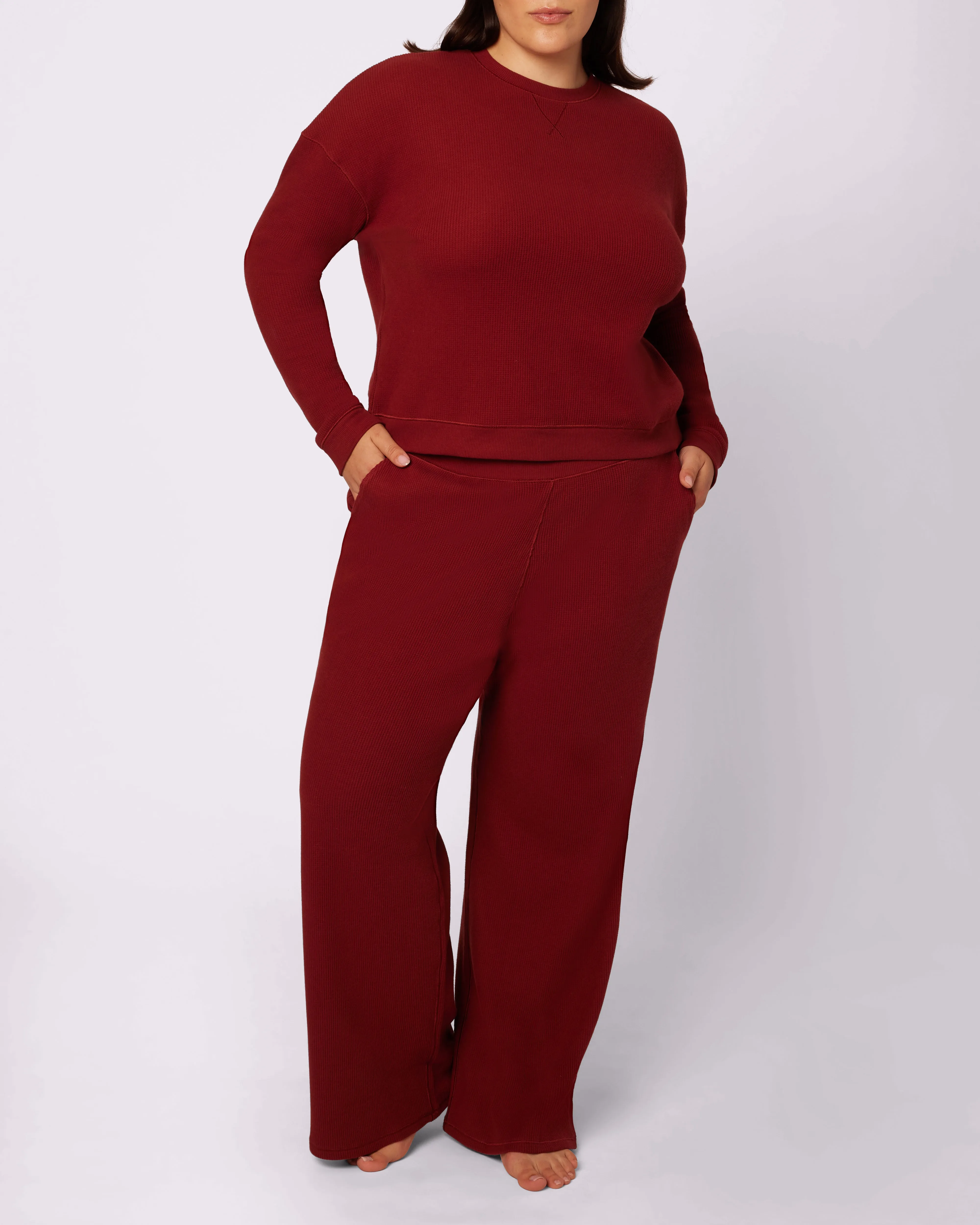 Cozy Crewneck | Cozy Waffle | Archive (Twilight) sold by Parade product image thumbnail 4