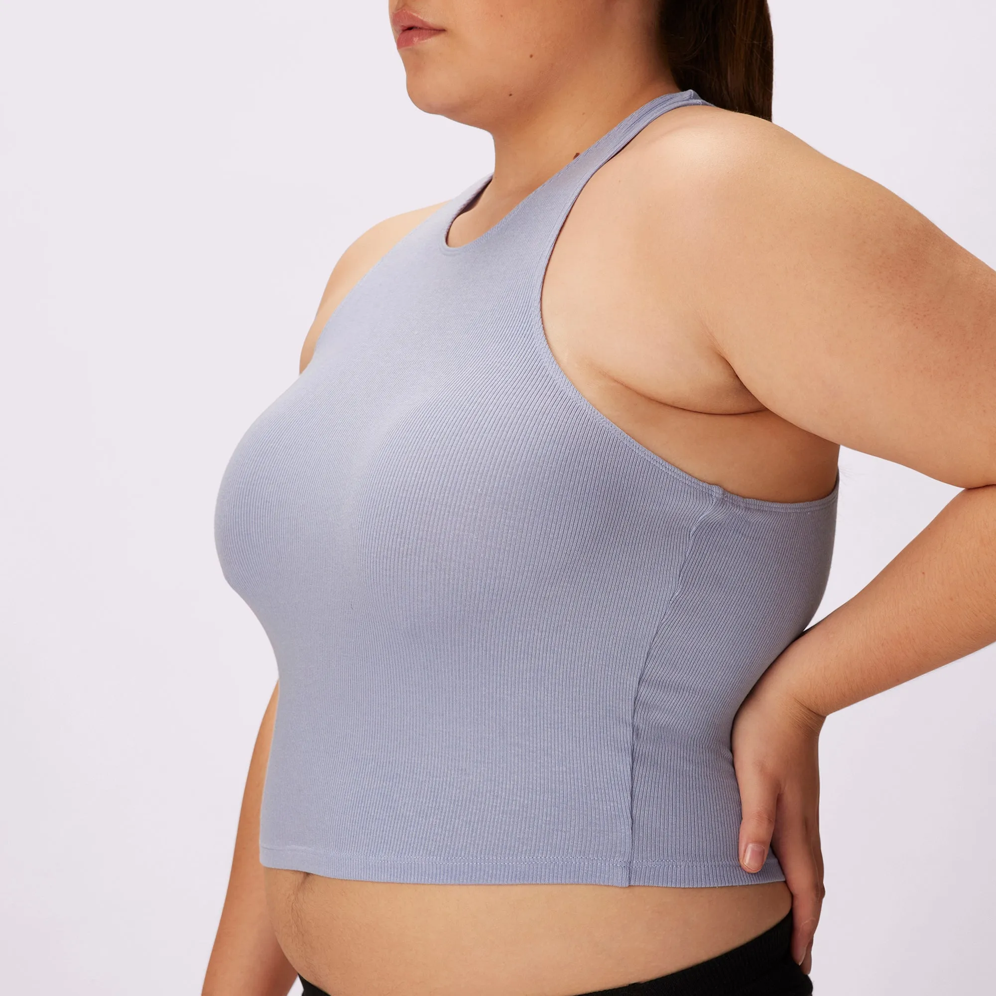 Lush Essential Racer Tank | Lush Rib | Archive (Skydive) sold by Parade product image thumbnail 5