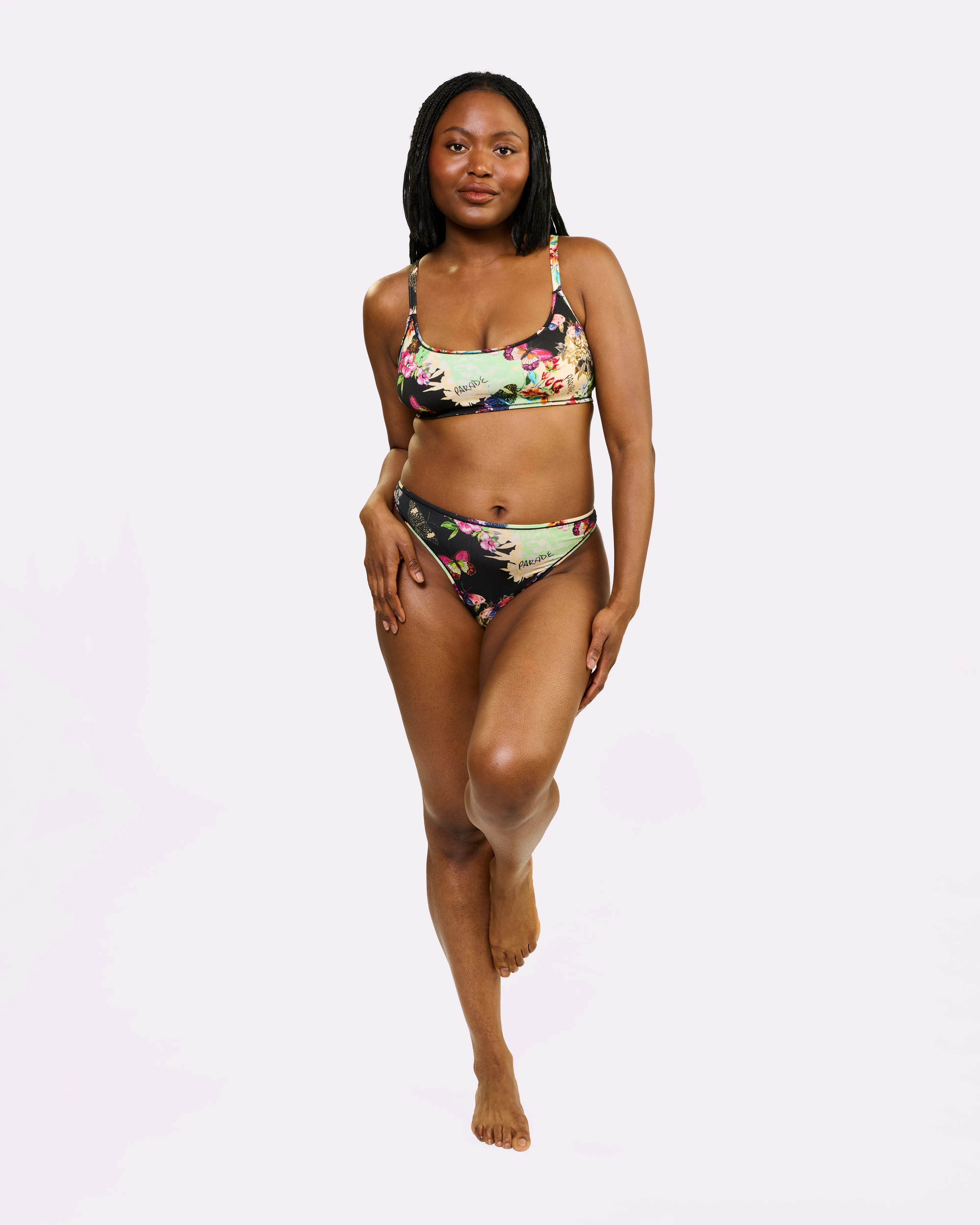 Ultra-Flattering High Rise Thong | New:Cotton | Archive (Flutter) sold by Parade product image thumbnail 4