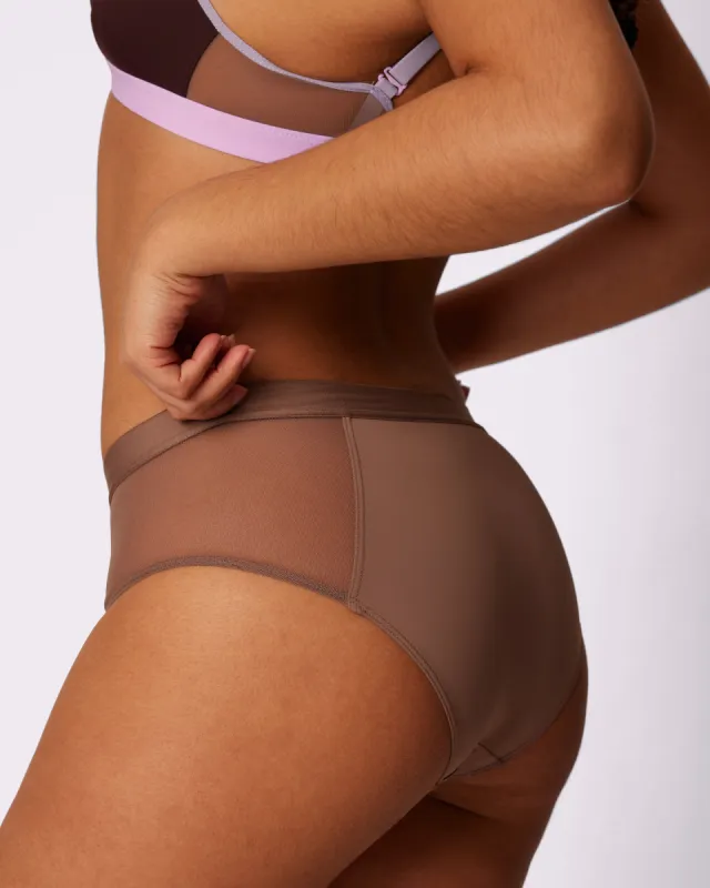 Dream Fit High Rise Brief | Ultra-Soft Re:Play | Archive (Fur) sold by Parade