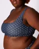 Support Lift Scoop Bralette | Seamless Universal | Archive (Navy Dot) sold by Parade