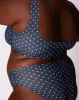 Support Lift Scoop Bralette | Seamless Universal | Archive (Navy Dot) sold by Parade