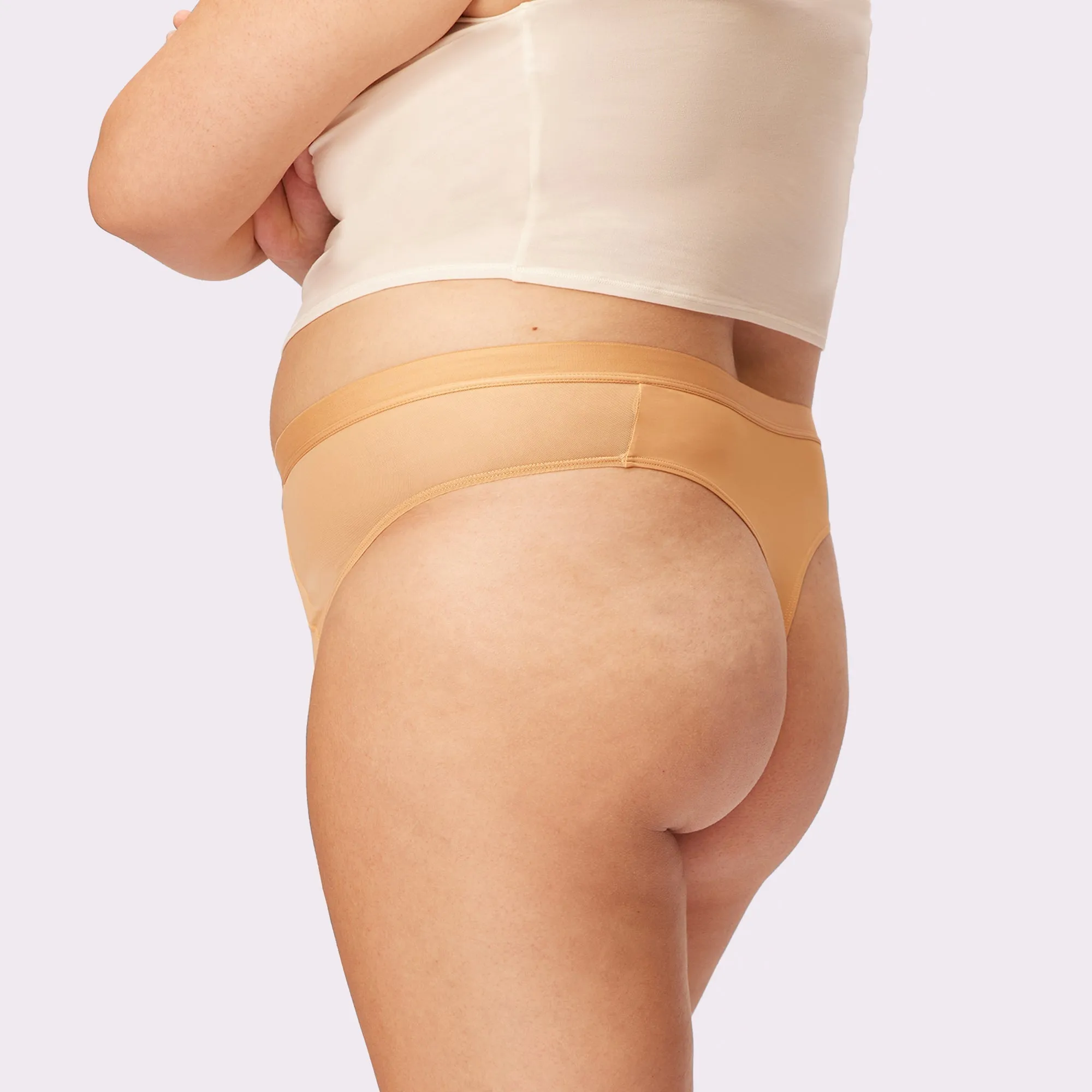 Re:Play High Waisted Thong | Ultra-Soft Re:Play | Archive (Cinnamon Roll) sold by Parade