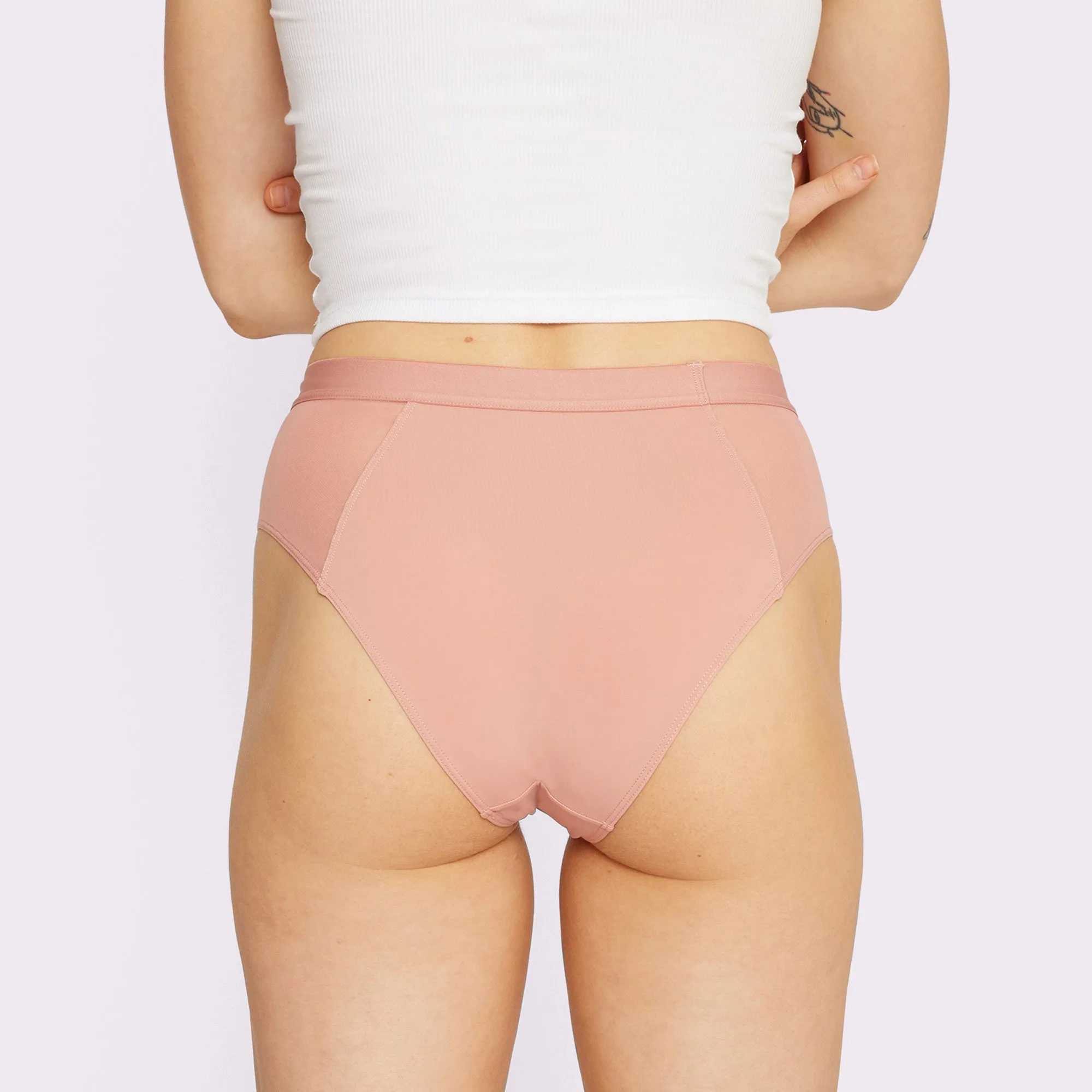 Re:Play High Waisted Brief | Ultra-Soft Re:Play (Hot Honey) sold by Parade product image thumbnail 2