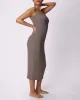 Perfect Rib Dress | Lush Rib | Archive (Truffle) sold by Parade