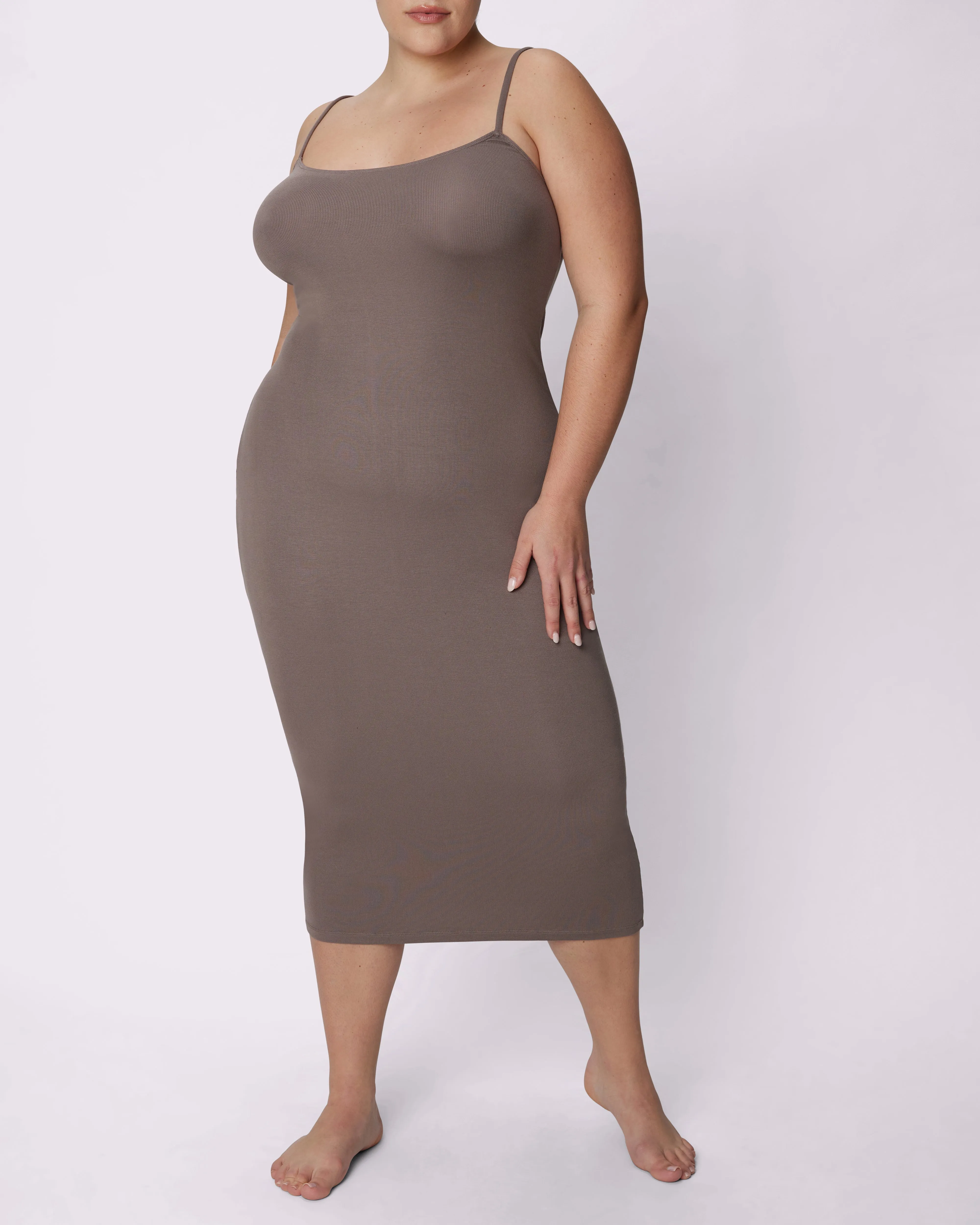 Perfect Rib Dress | Lush Rib | Archive (Truffle) sold by Parade product image thumbnail 3