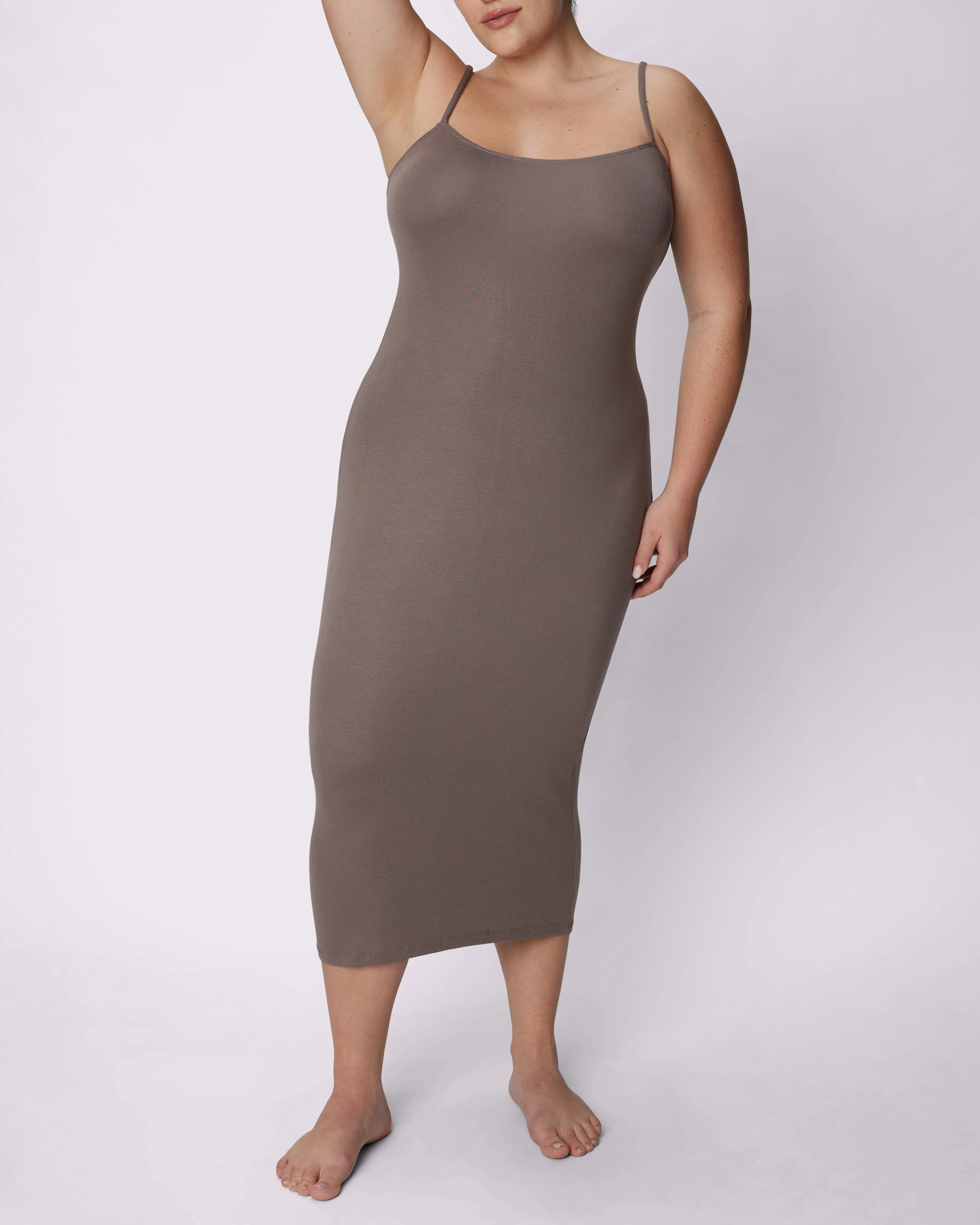 Perfect Rib Dress | Lush Rib | Archive (Truffle) sold by Parade product image thumbnail 4
