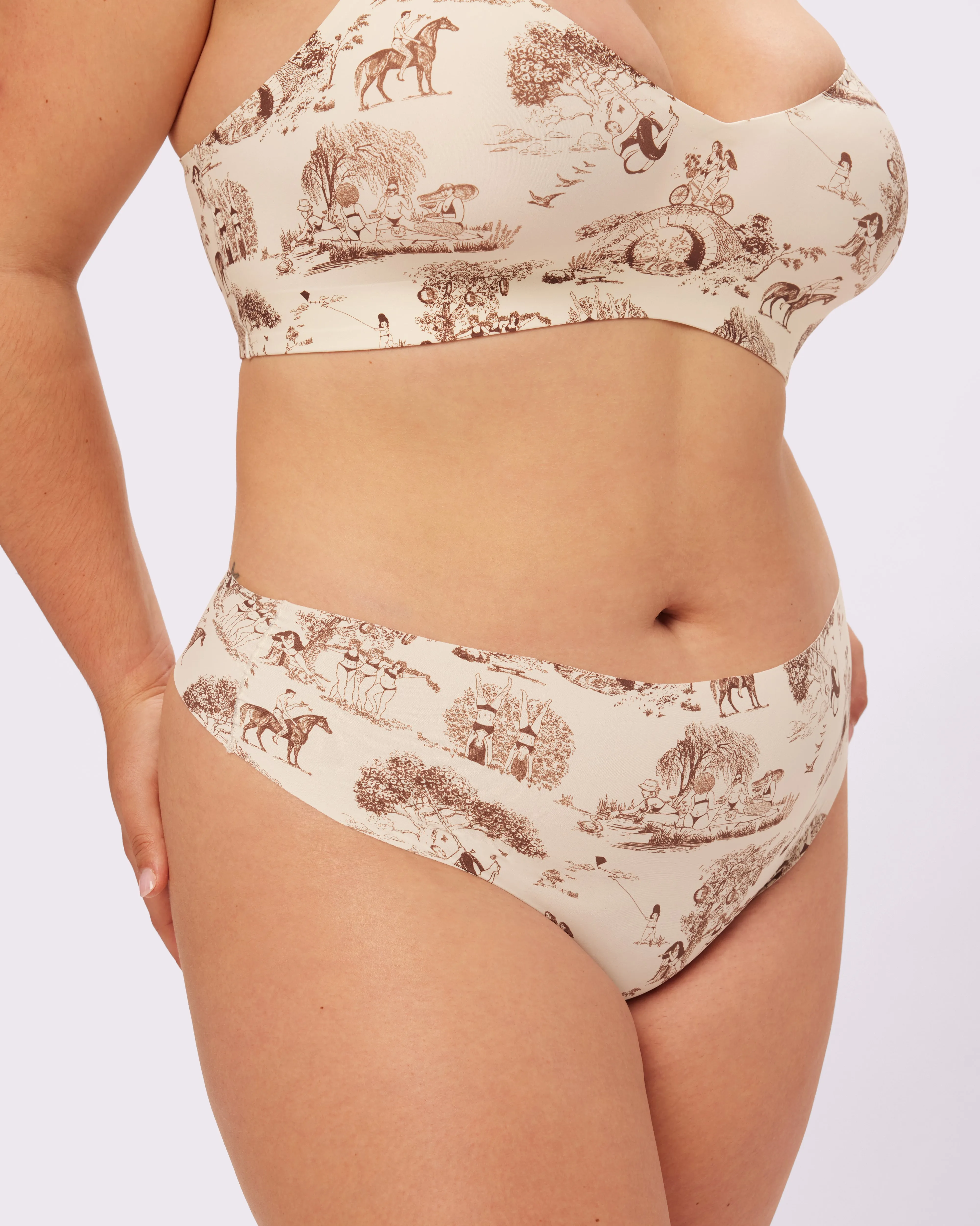 Invisible High Rise Thong | Seamless Universal | Archive (Toile) sold by Parade product image thumbnail 3