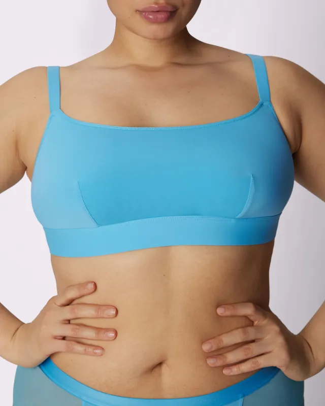 Re:Play Scoop Bralette | Ultra-Soft Re:Play | Archive (Bluebird) sold by Parade