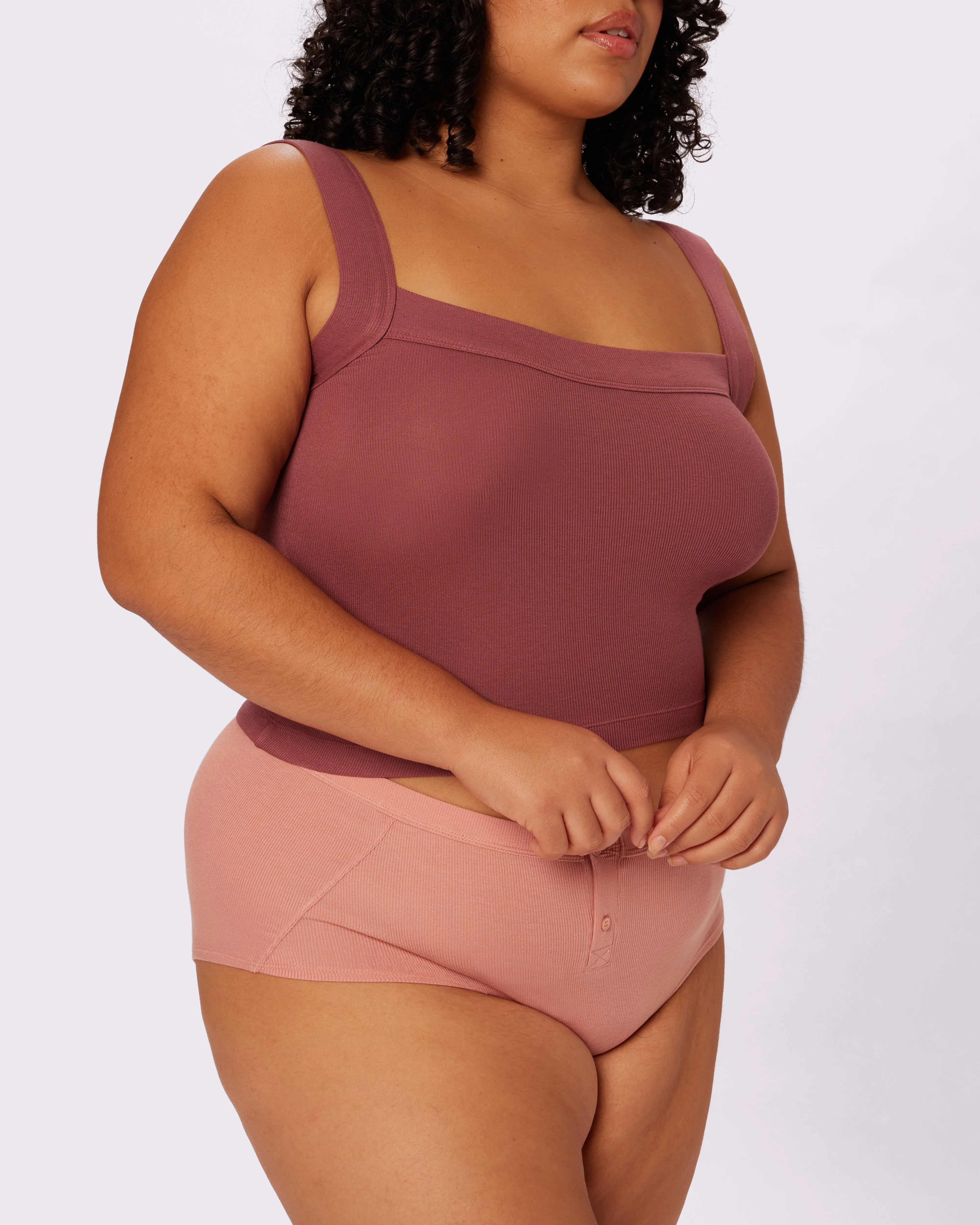 Perfect Rib Cami | Lush Rib | Archive (Roseglow) sold by Parade product image thumbnail 2