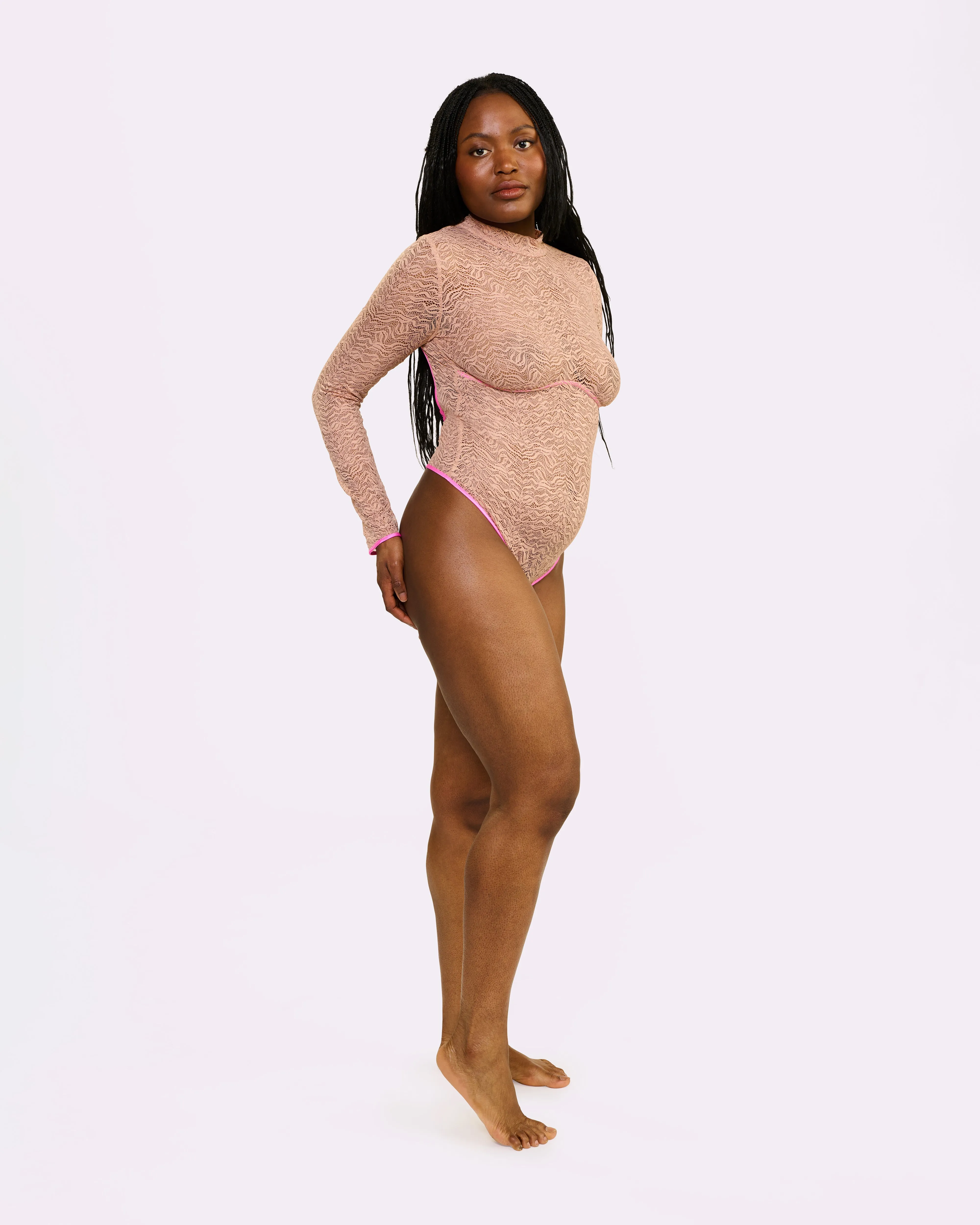 Dusk 'til Dawn Lace Bodysuit | Dusk 'til Dawn | Archive (Eraser) sold by Parade product image thumbnail 3