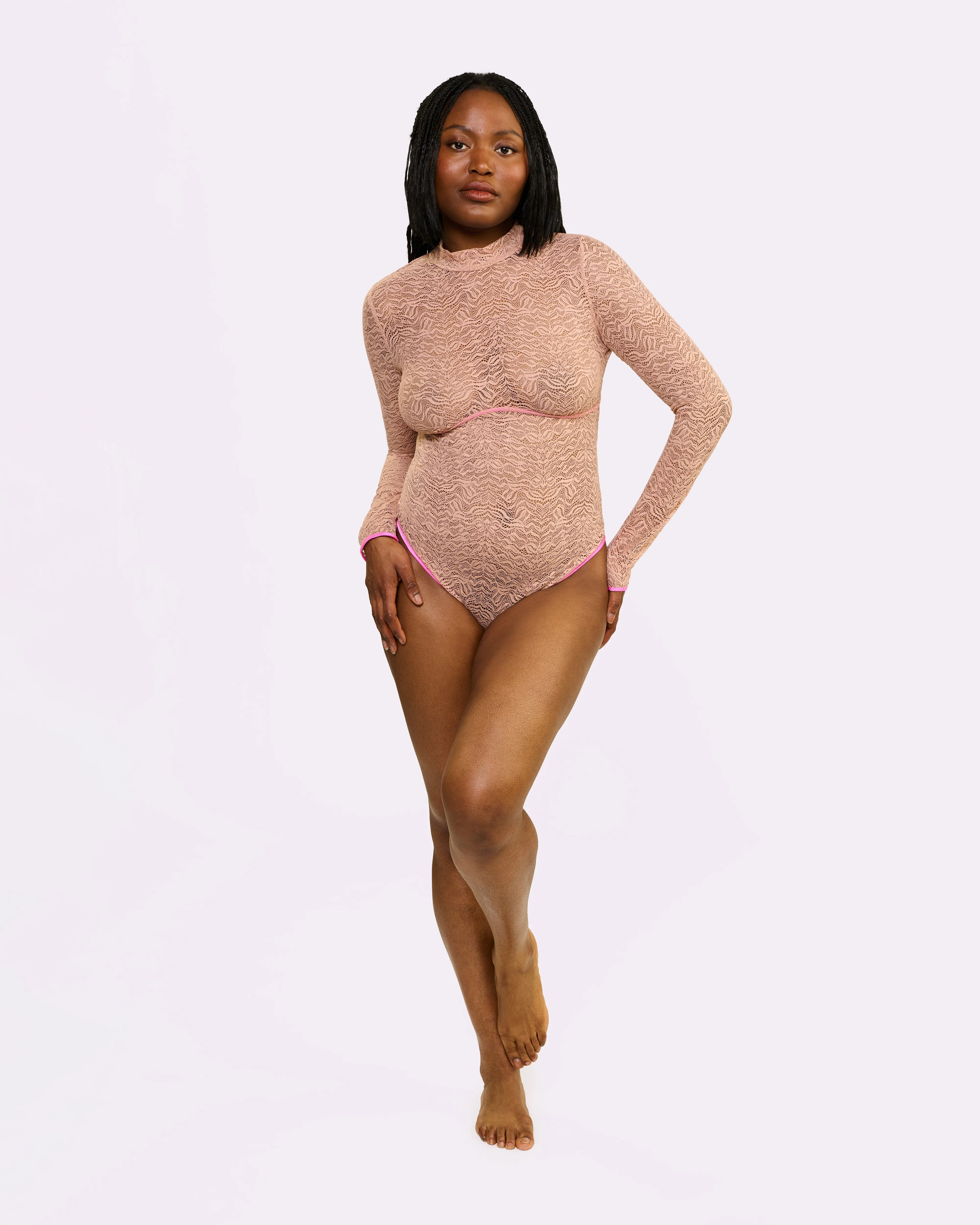 Dusk 'til Dawn Lace Bodysuit | Dusk 'til Dawn | Archive (Eraser) sold by Parade product image thumbnail 5