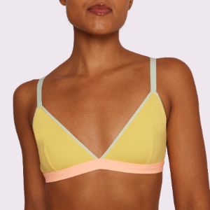 XS Dream Fit Triangle Bralette | Ultra-Soft Re:Play | Archive (Golden Meadow) sold by Parade