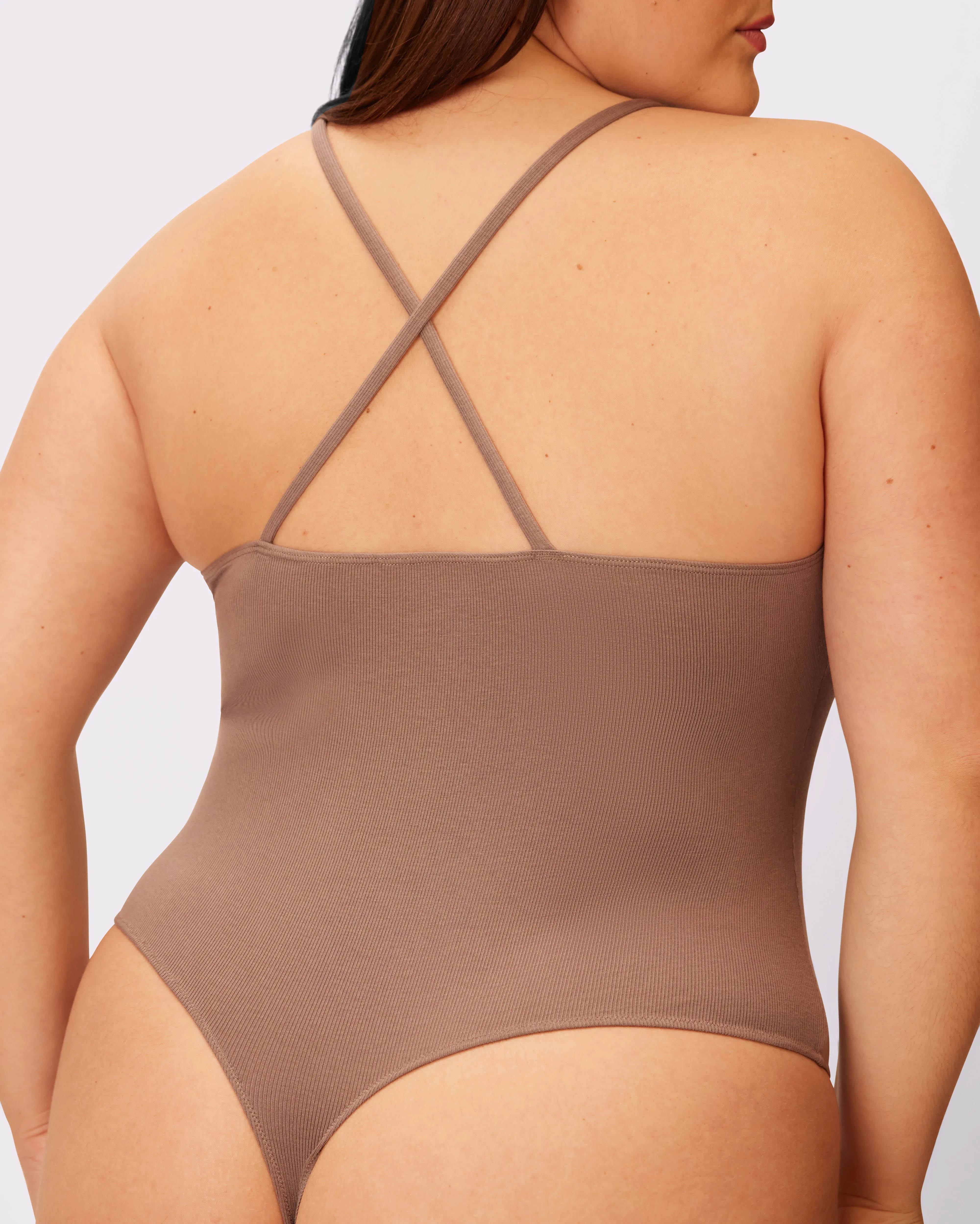 Lush Comfort Cami Bodysuit | Lush Rib | Archive (Truffle) sold by Parade product image thumbnail 4