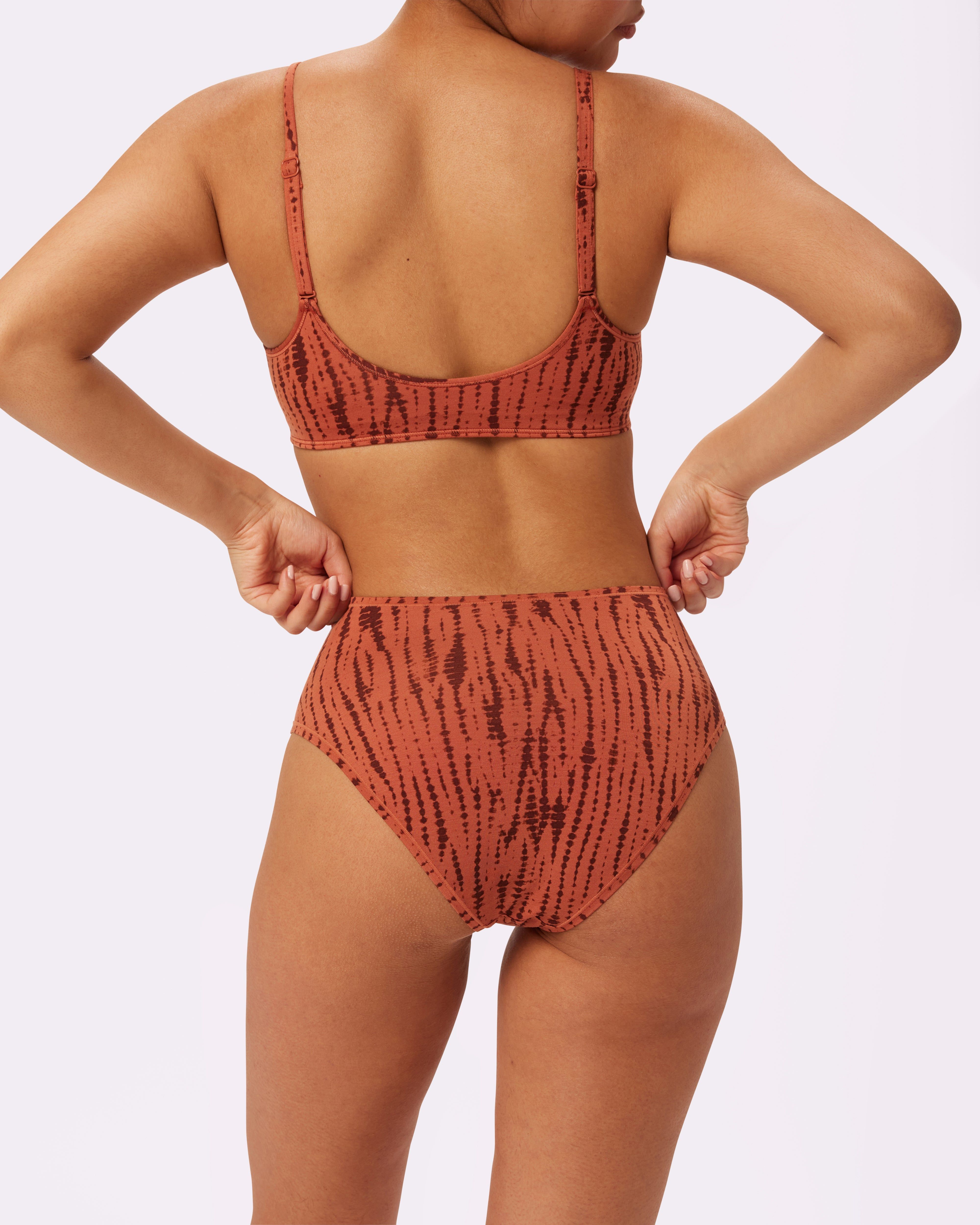 Vintage High Rise Brief | New:Cotton | Archive (Rocky Road) sold by Parade product image thumbnail 4