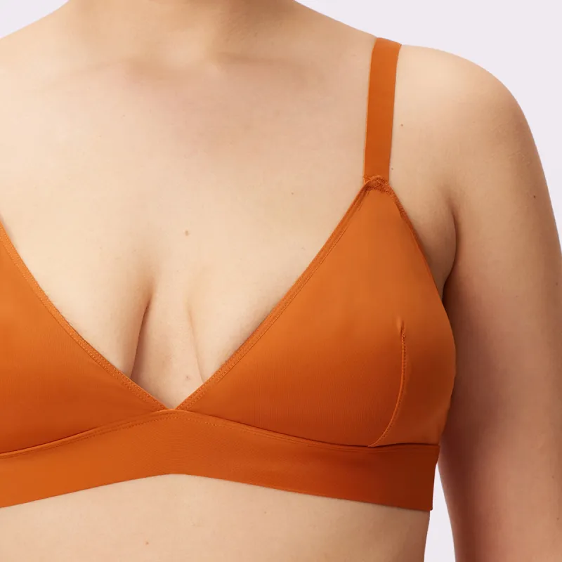 Dream Fit Triangle Bralette | Ultra-Soft Re:Play (Kombucha) sold by Parade