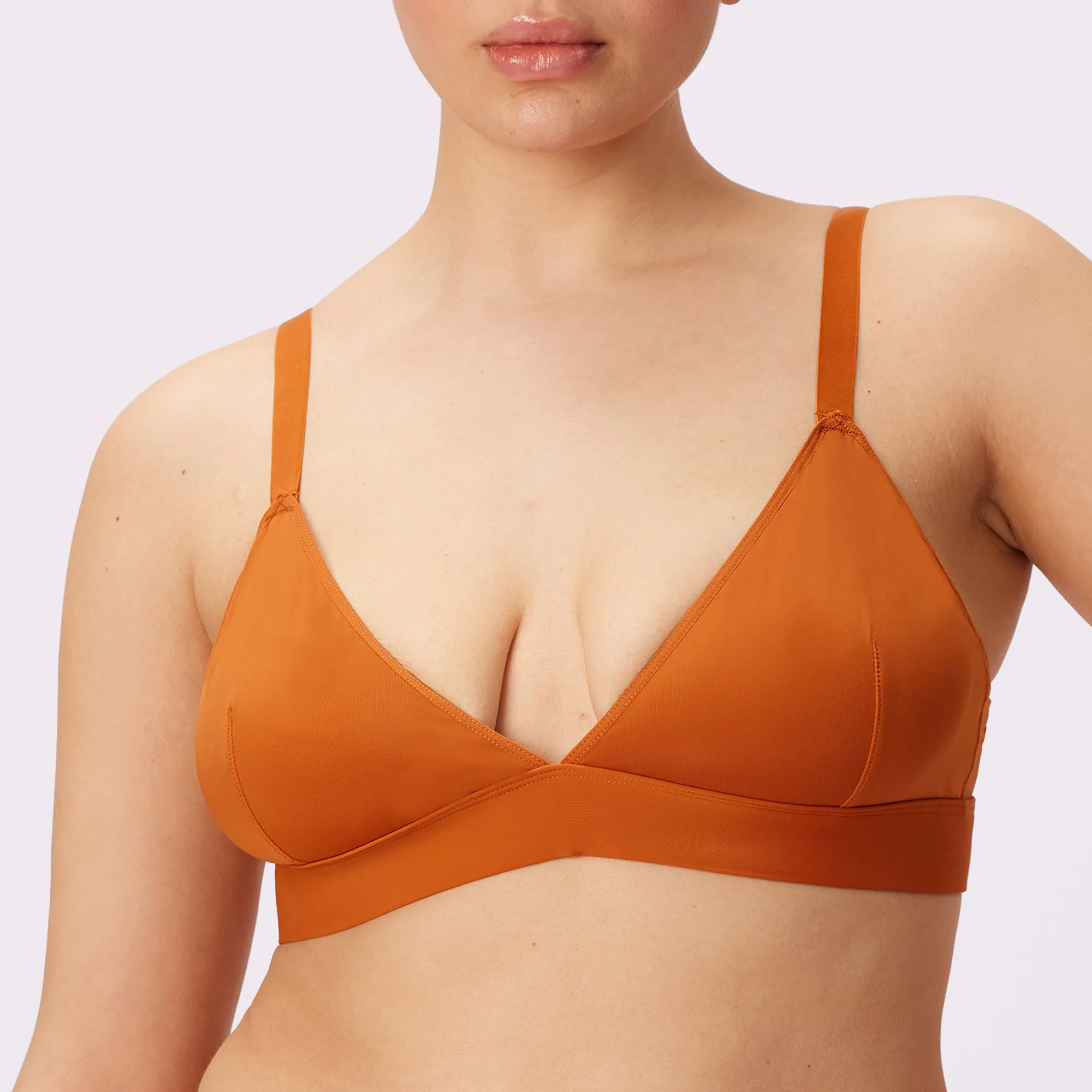 Dream Fit Triangle Bralette | Ultra-Soft Re:Play (Kombucha) sold by Parade product image thumbnail 2